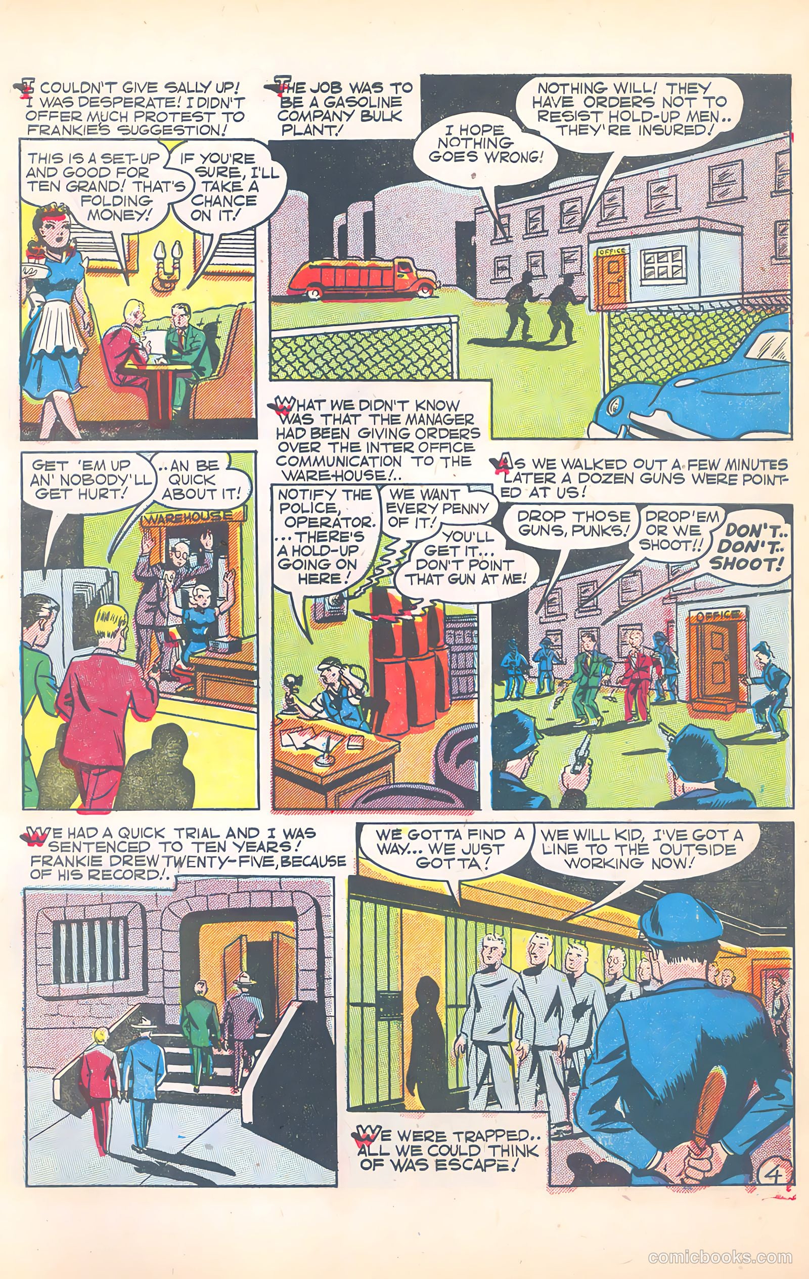 Lawbreakers #2 (1951) — page 31 of 36