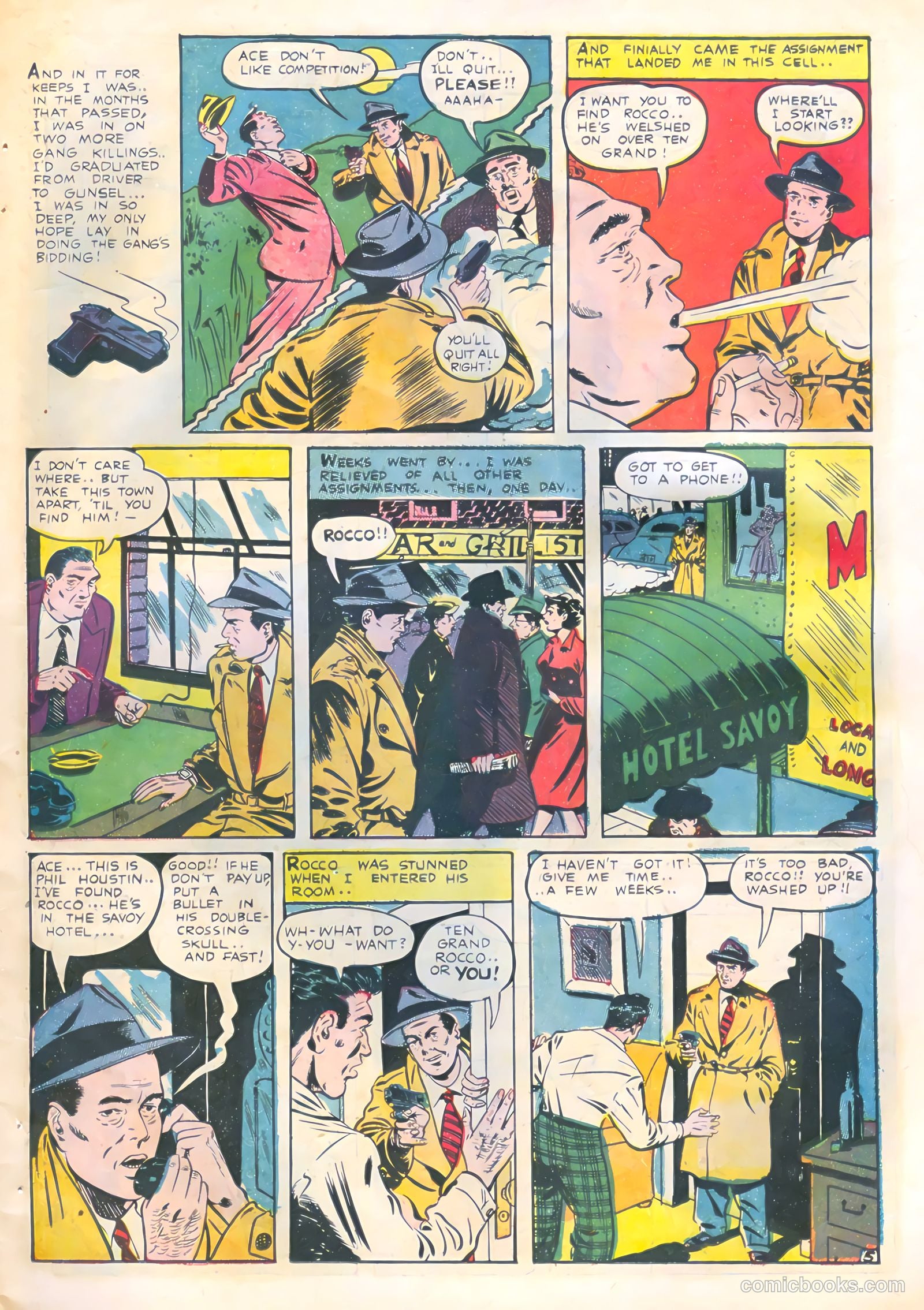 Lawbreakers #3 (1951) — page 7 of 36