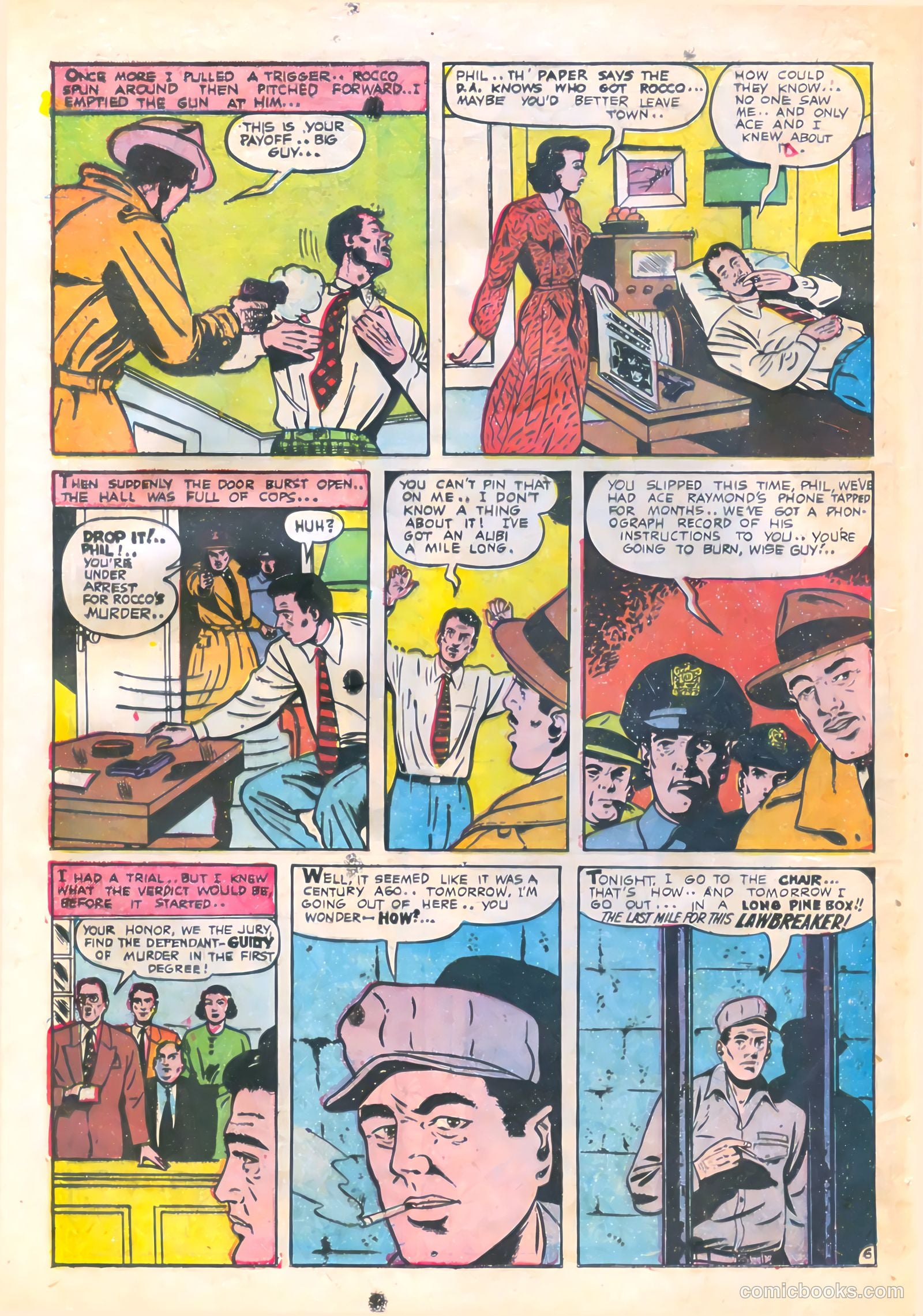 Lawbreakers #3 (1951) — page 8 of 36