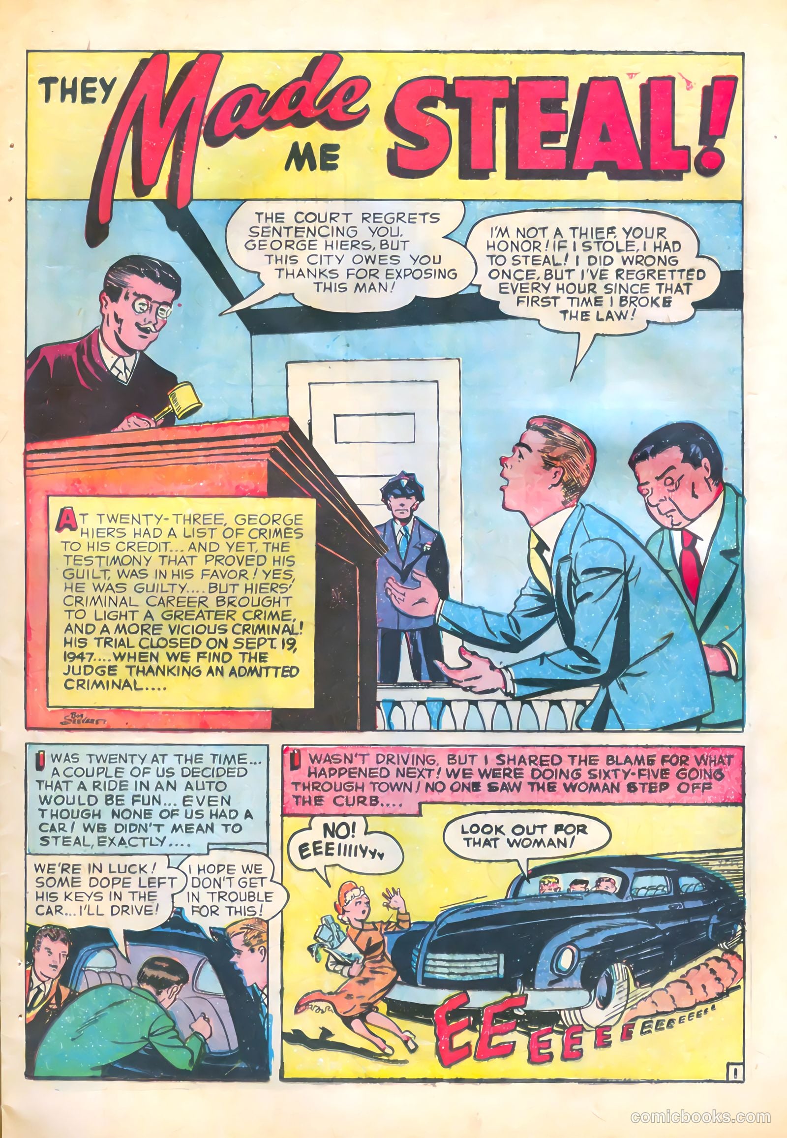 Lawbreakers #3 (1951) — page 9 of 36