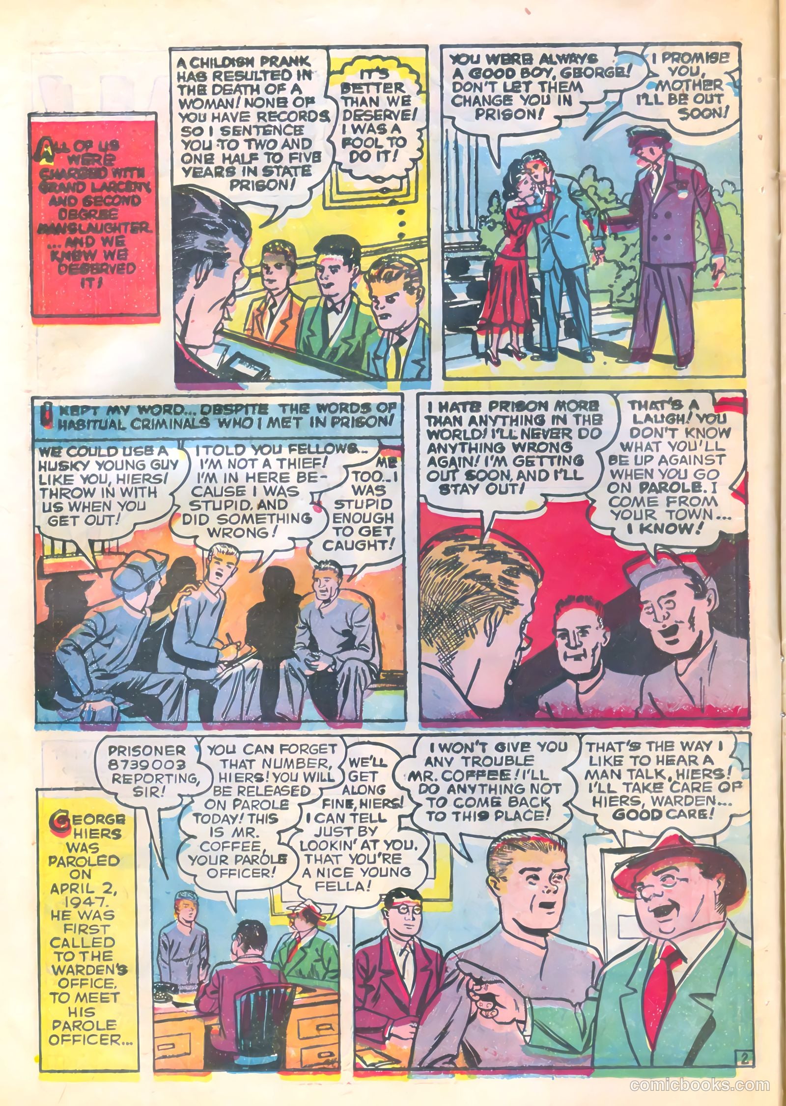 Lawbreakers #3 (1951) — page 10 of 36