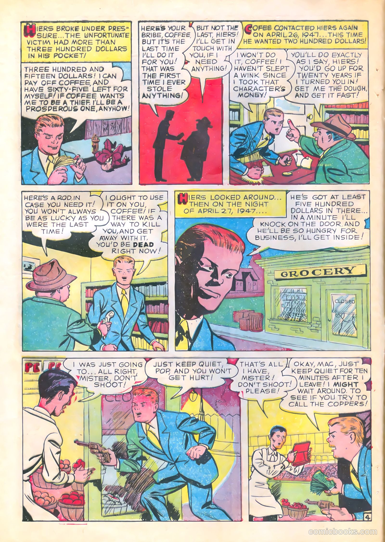 Lawbreakers #3 (1951) — page 12 of 36