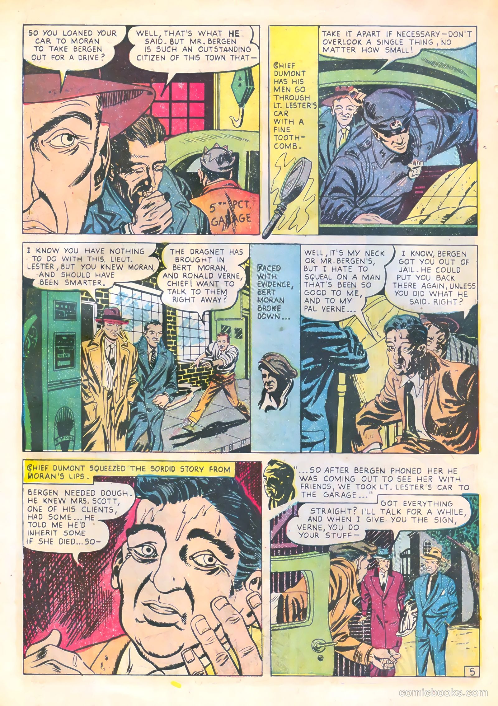 Lawbreakers #3 (1951) — page 22 of 36