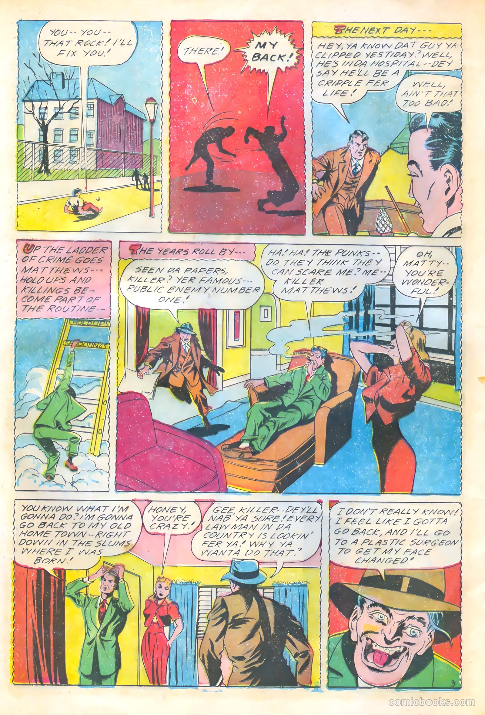 Lawbreakers #3 (1951) — page 32 of 36