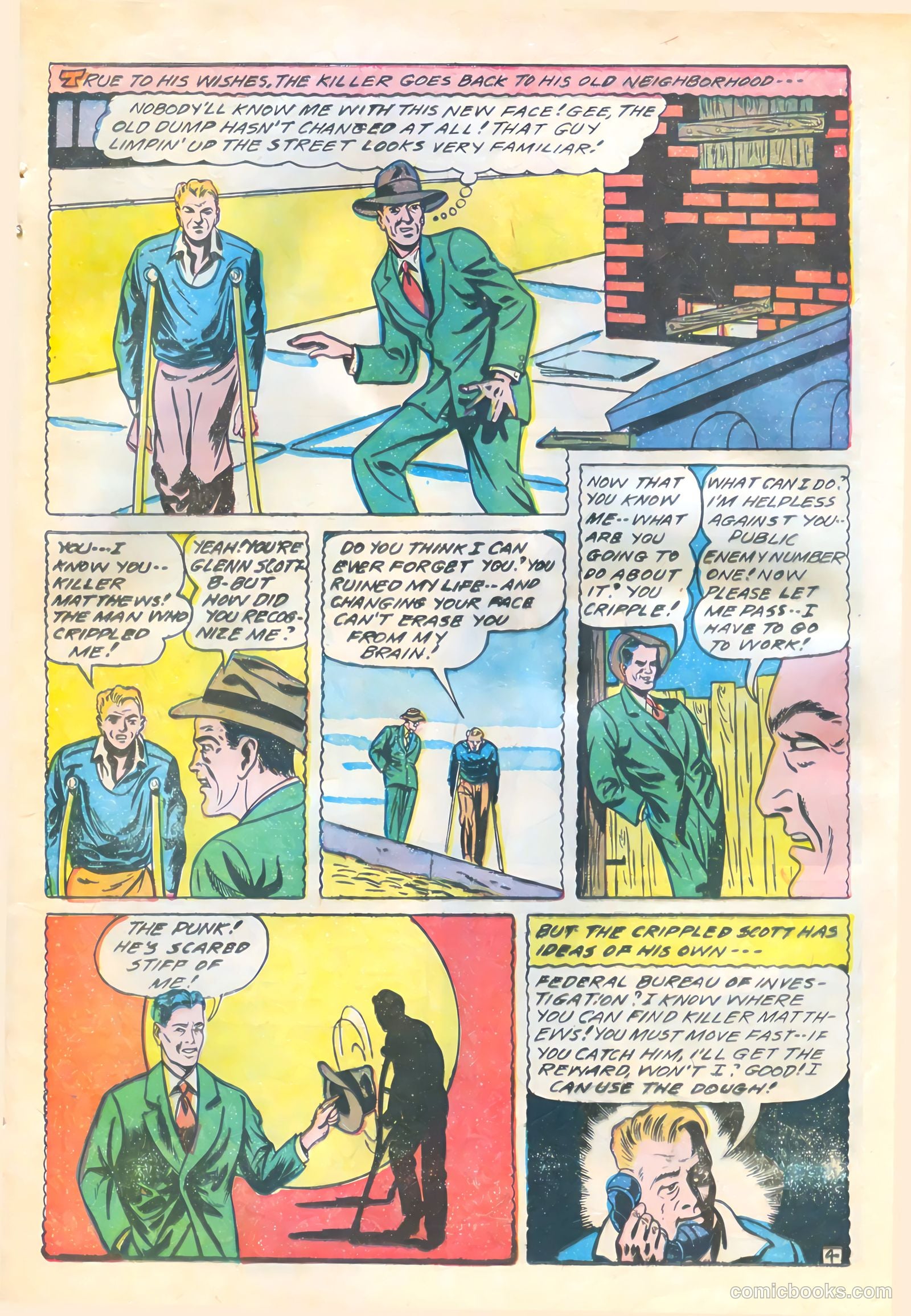 Lawbreakers #3 (1951) — page 33 of 36