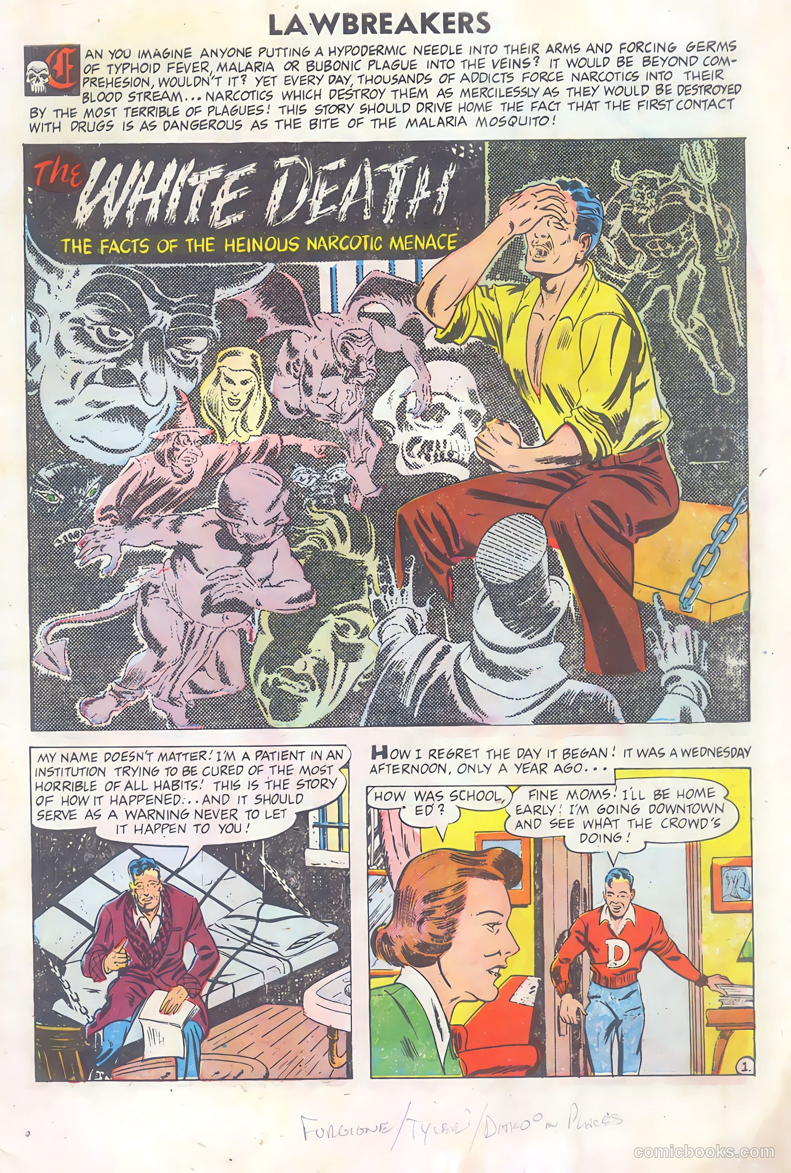 Lawbreakers #4 (1951) — page 3 of 36