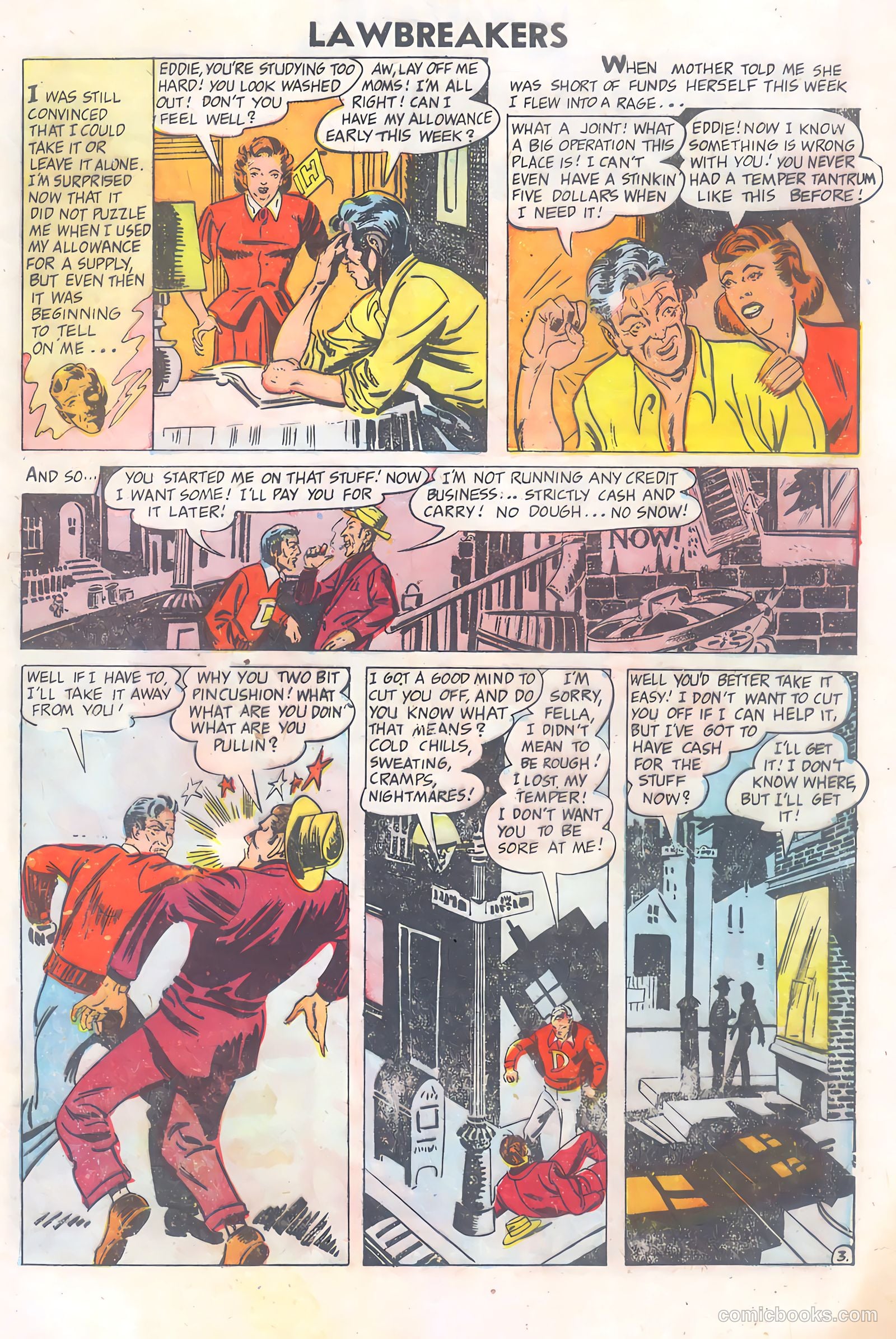 Lawbreakers #4 (1951) — page 5 of 36