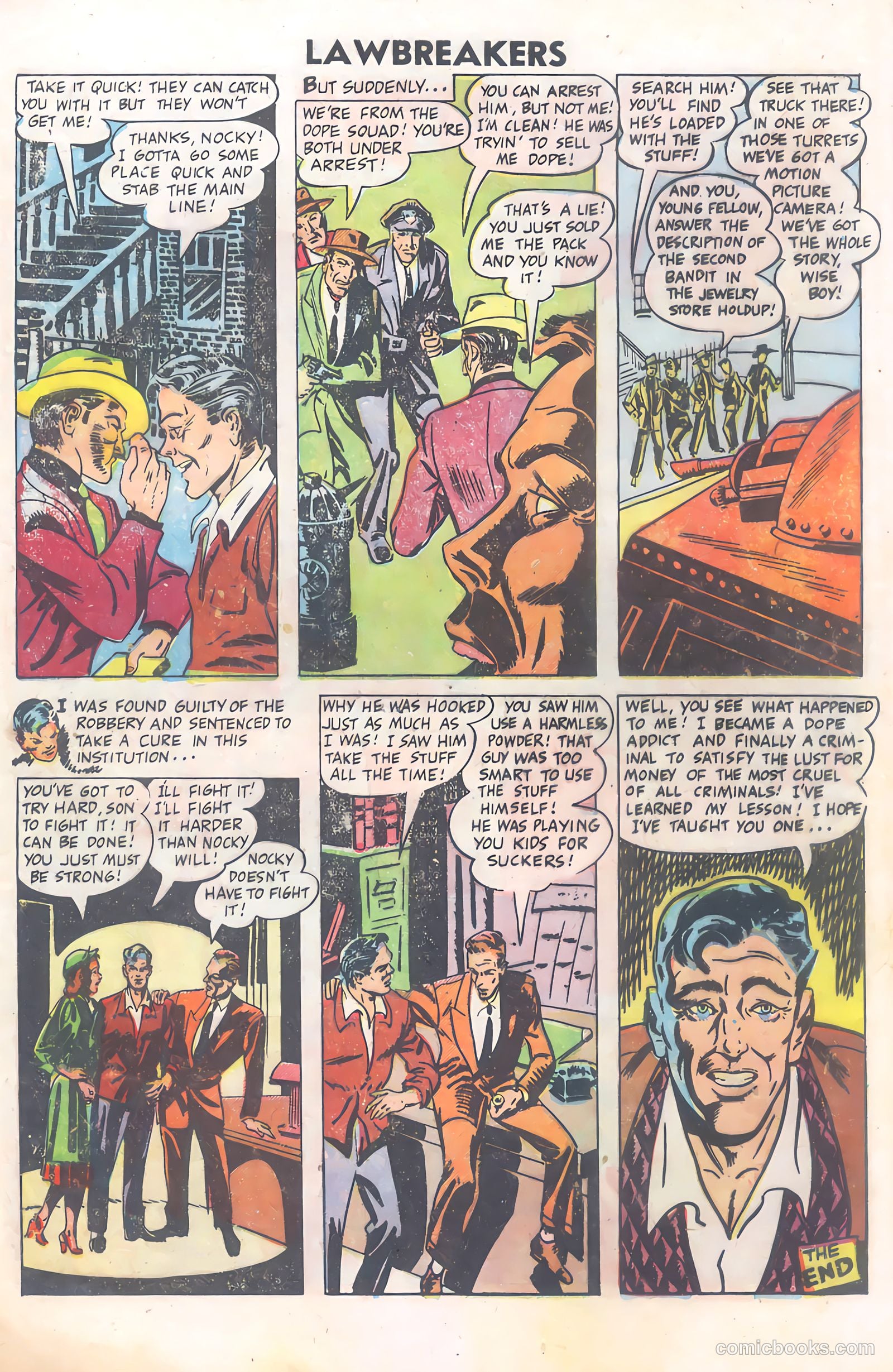 Lawbreakers #4 (1951) — page 8 of 36