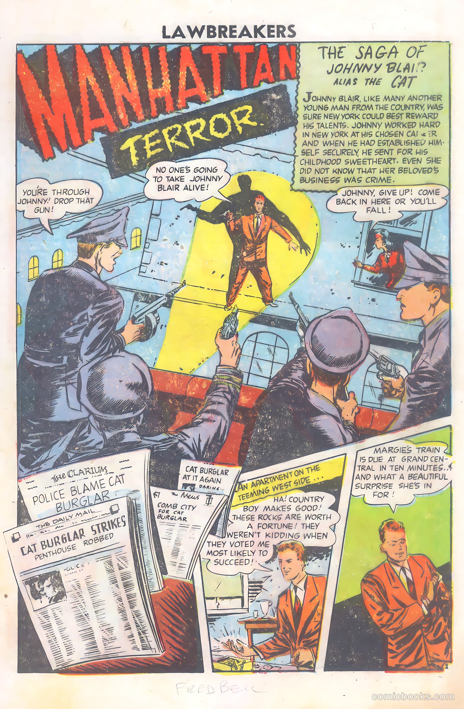 Lawbreakers #4 (1951) — page 9 of 36