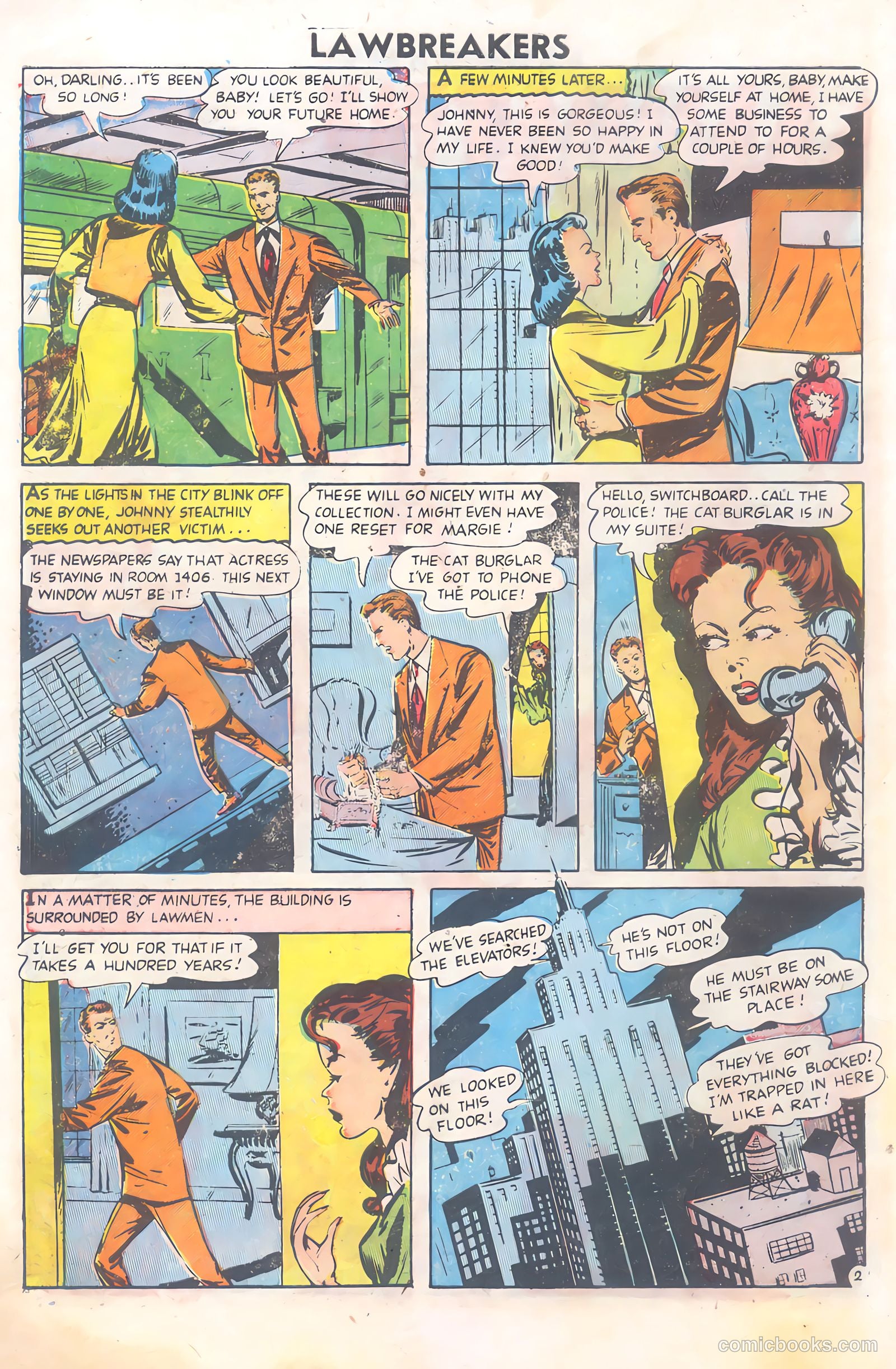 Lawbreakers #4 (1951) — page 10 of 36