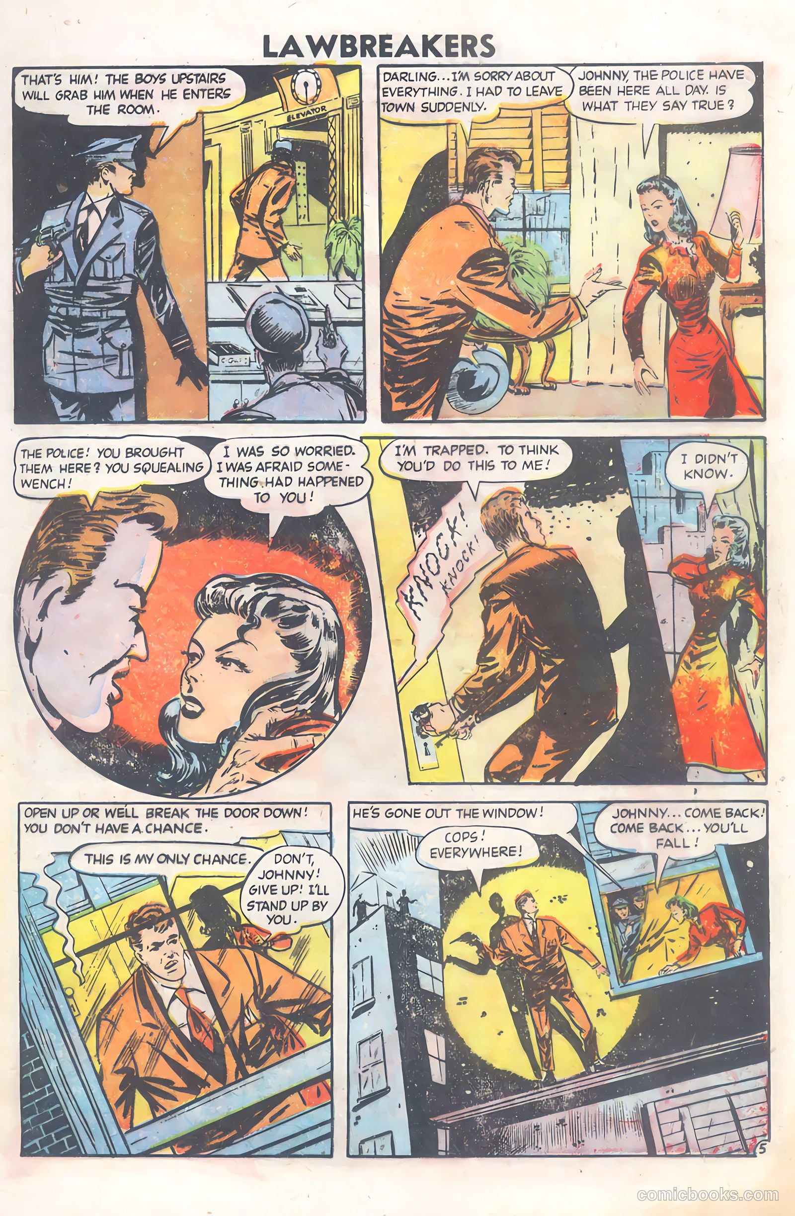 Lawbreakers #4 (1951) — page 13 of 36