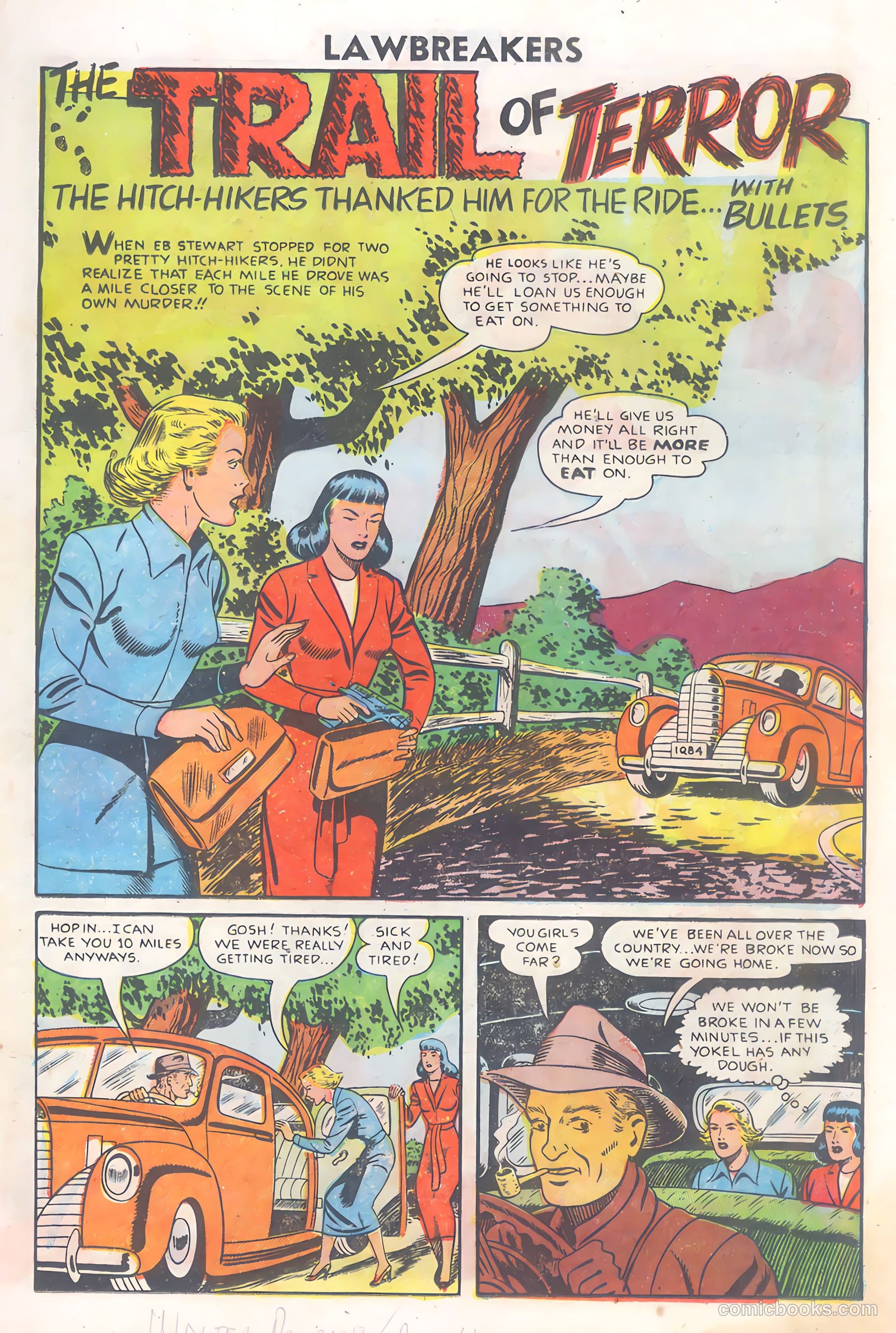 Lawbreakers #4 (1951) — page 15 of 36