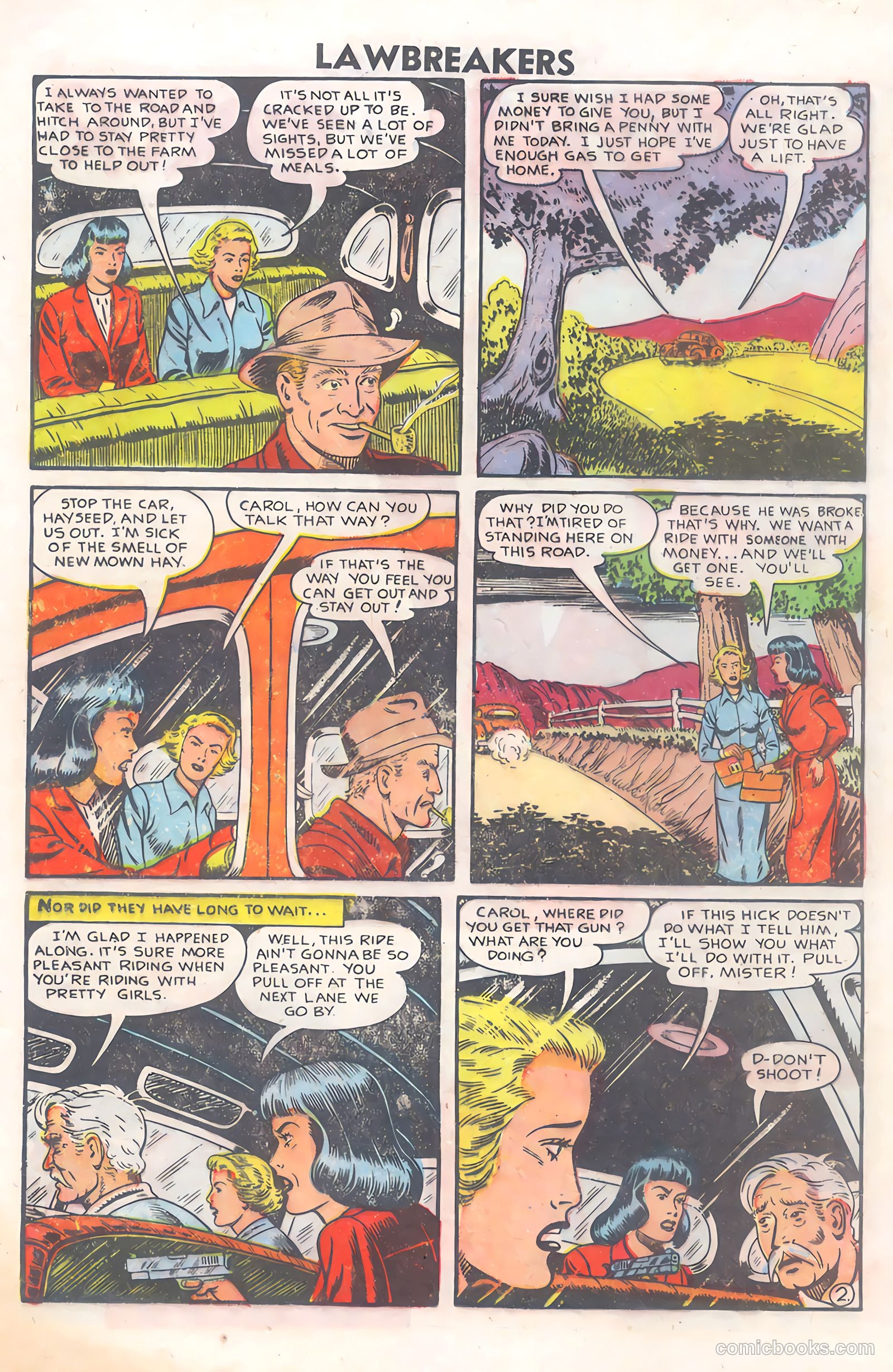 Lawbreakers #4 (1951) — page 16 of 36