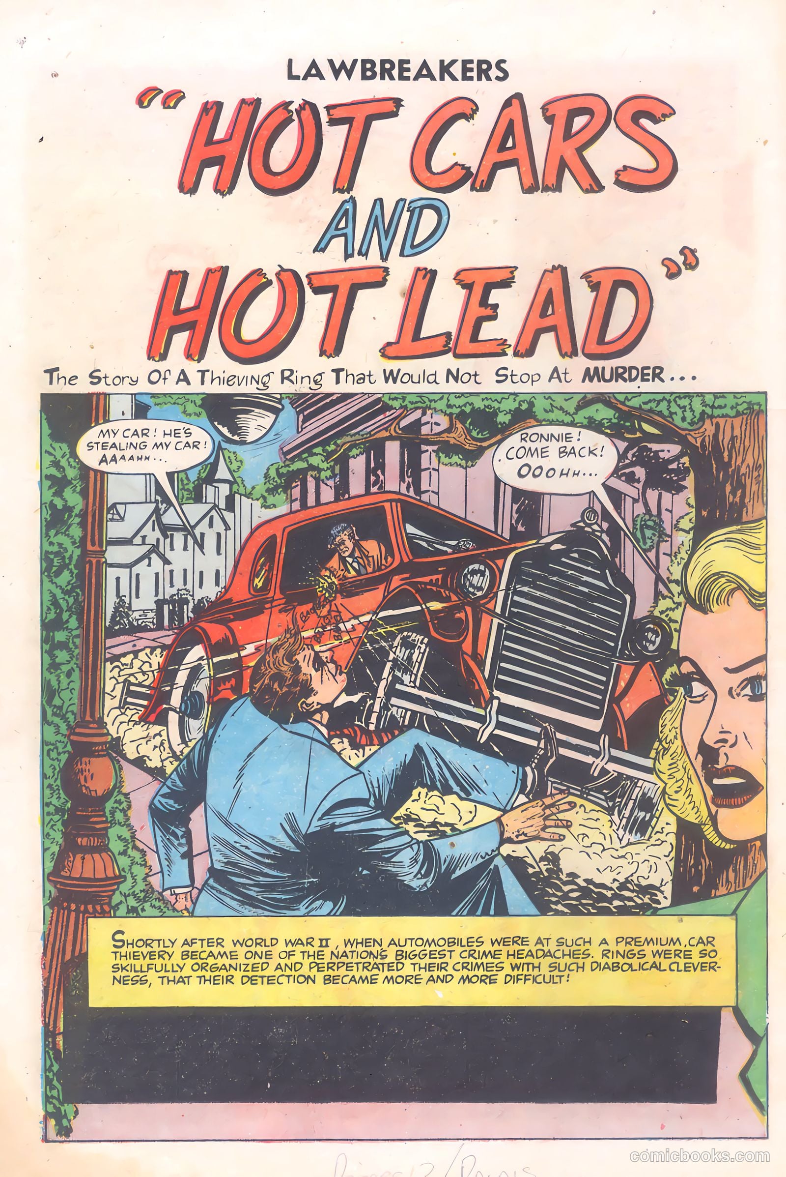 Lawbreakers #4 (1951) — page 22 of 36