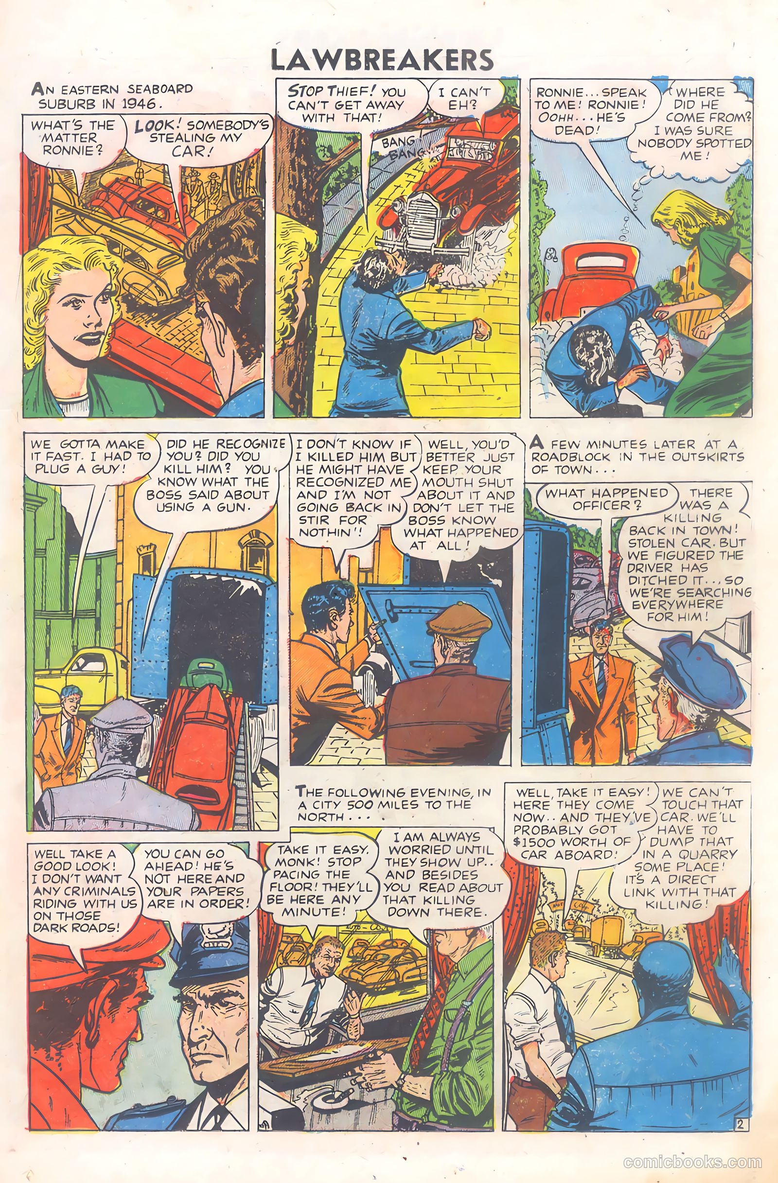 Lawbreakers #4 (1951) — page 23 of 36