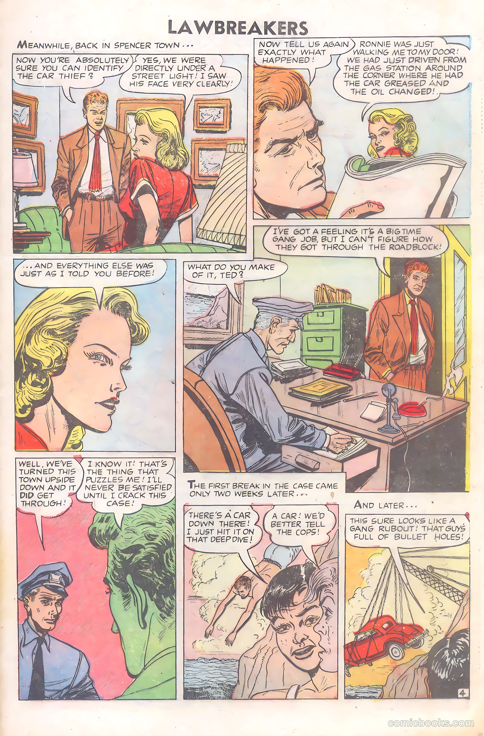 Lawbreakers #4 (1951) — page 25 of 36