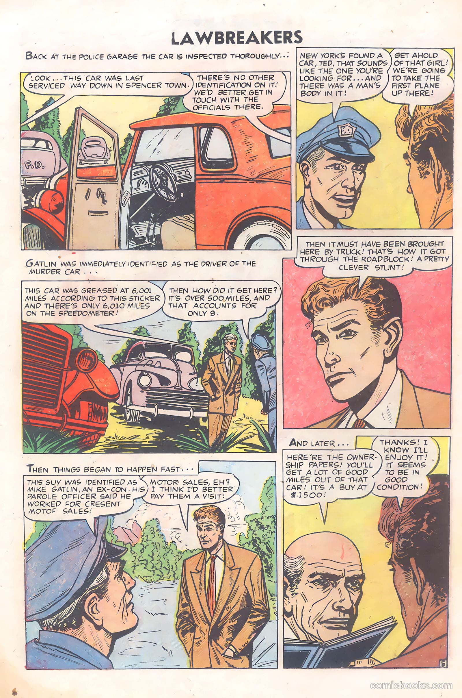 Lawbreakers #4 (1951) — page 26 of 36