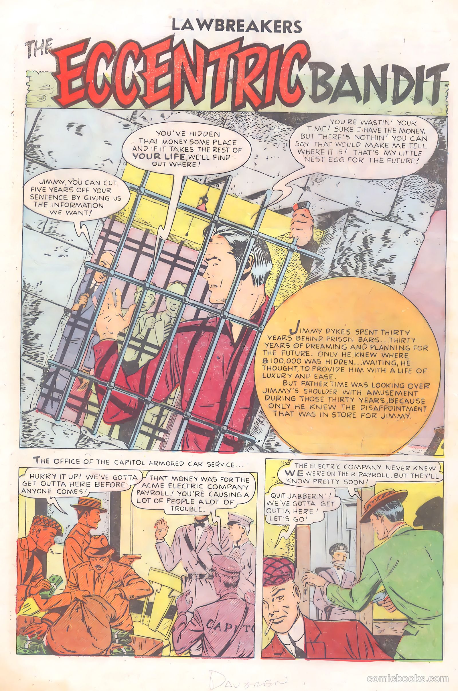 Lawbreakers #4 (1951) — page 28 of 36