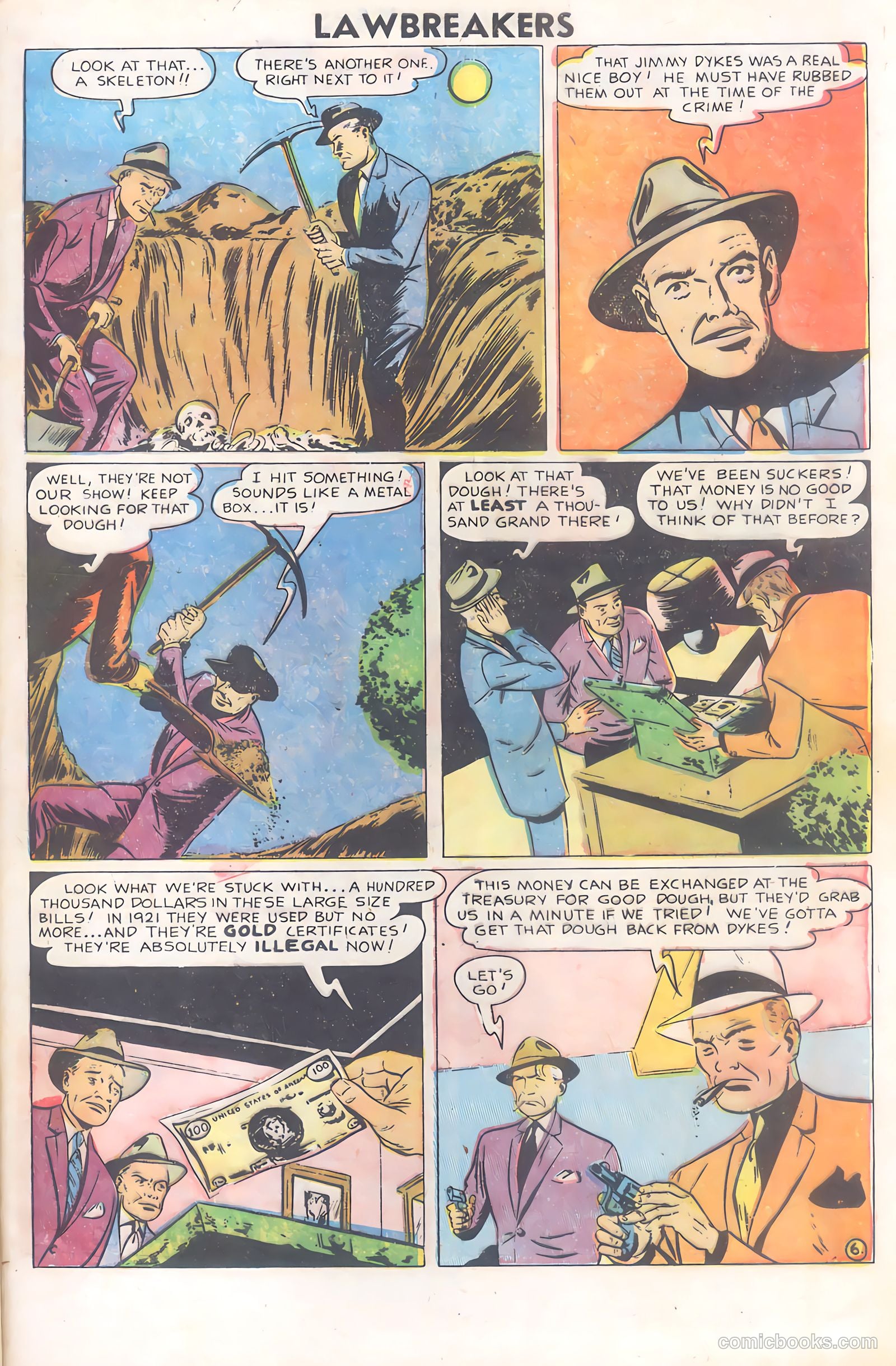 Lawbreakers #4 (1951) — page 33 of 36