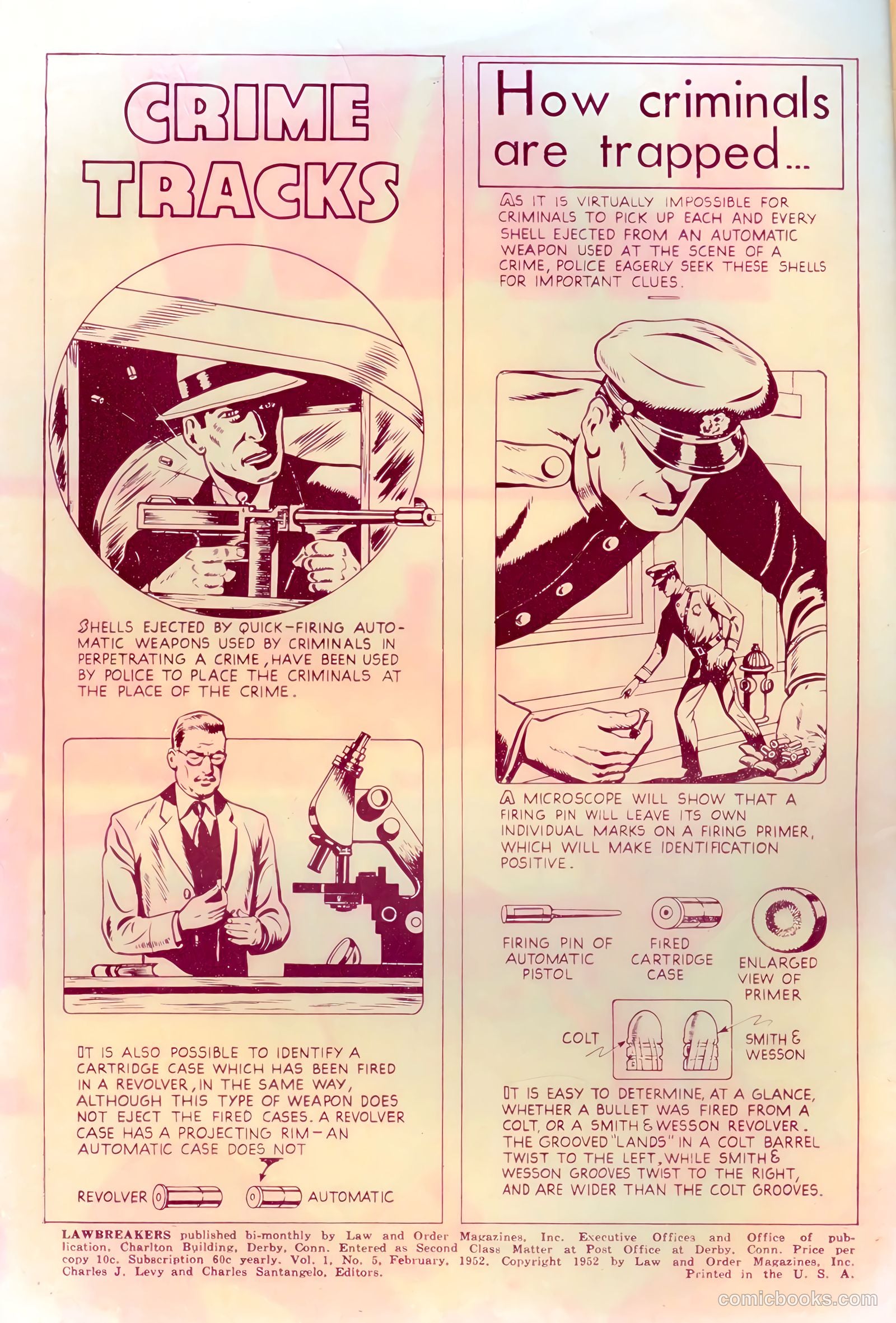 Lawbreakers #5 (1952) — page 2 of 36
