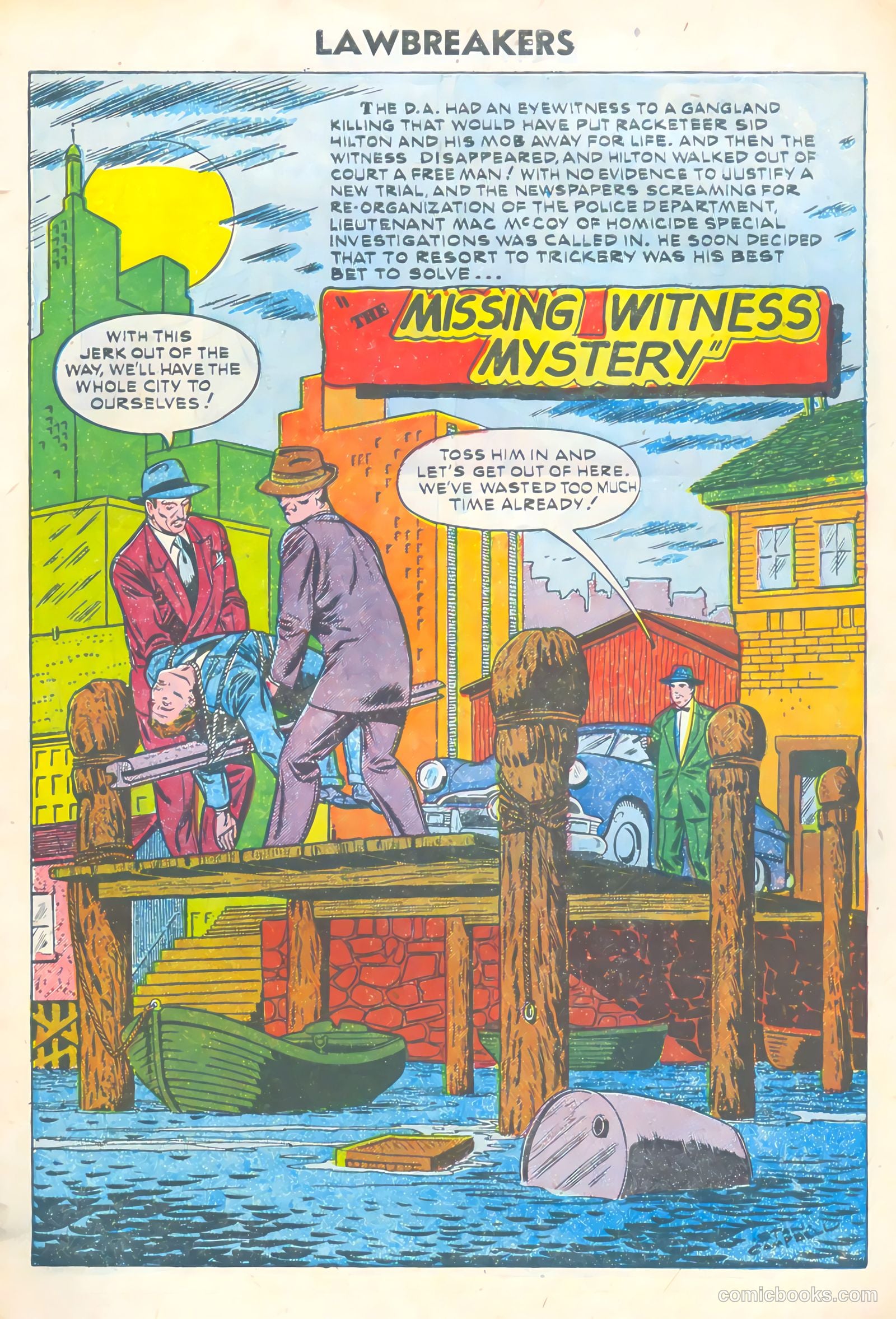Lawbreakers #5 (1952) — page 3 of 36