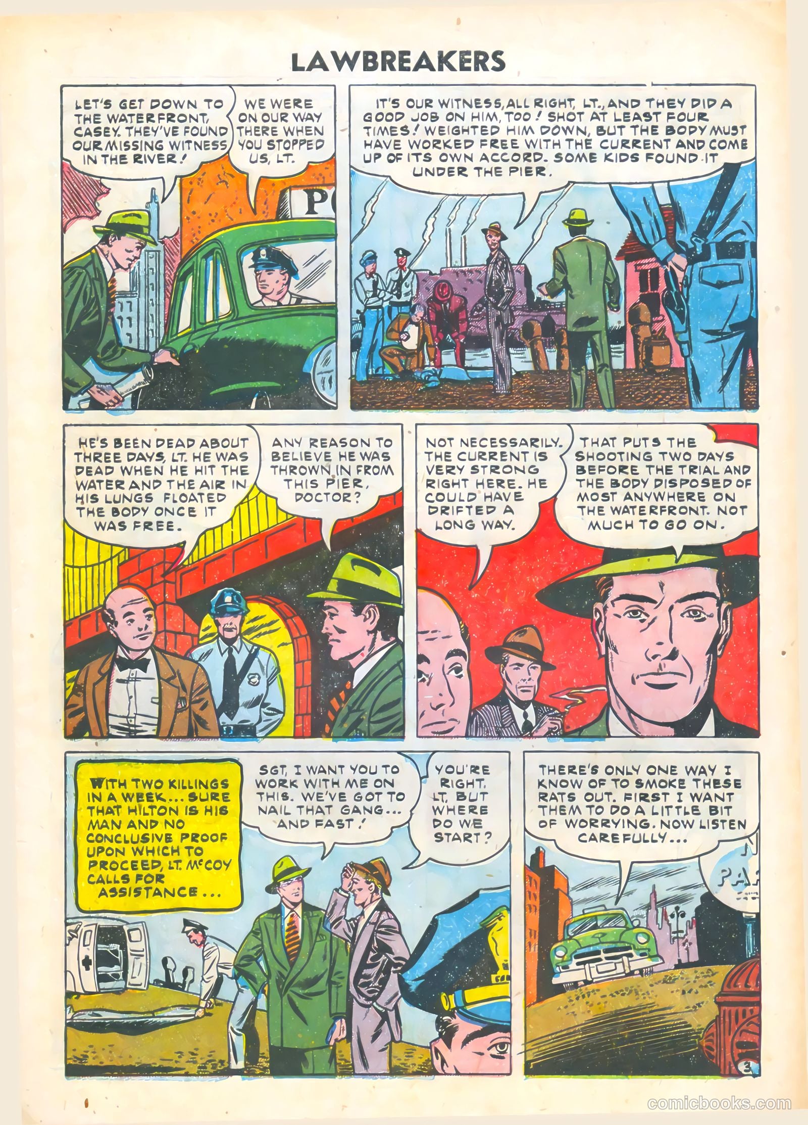 Lawbreakers #5 (1952) — page 5 of 36