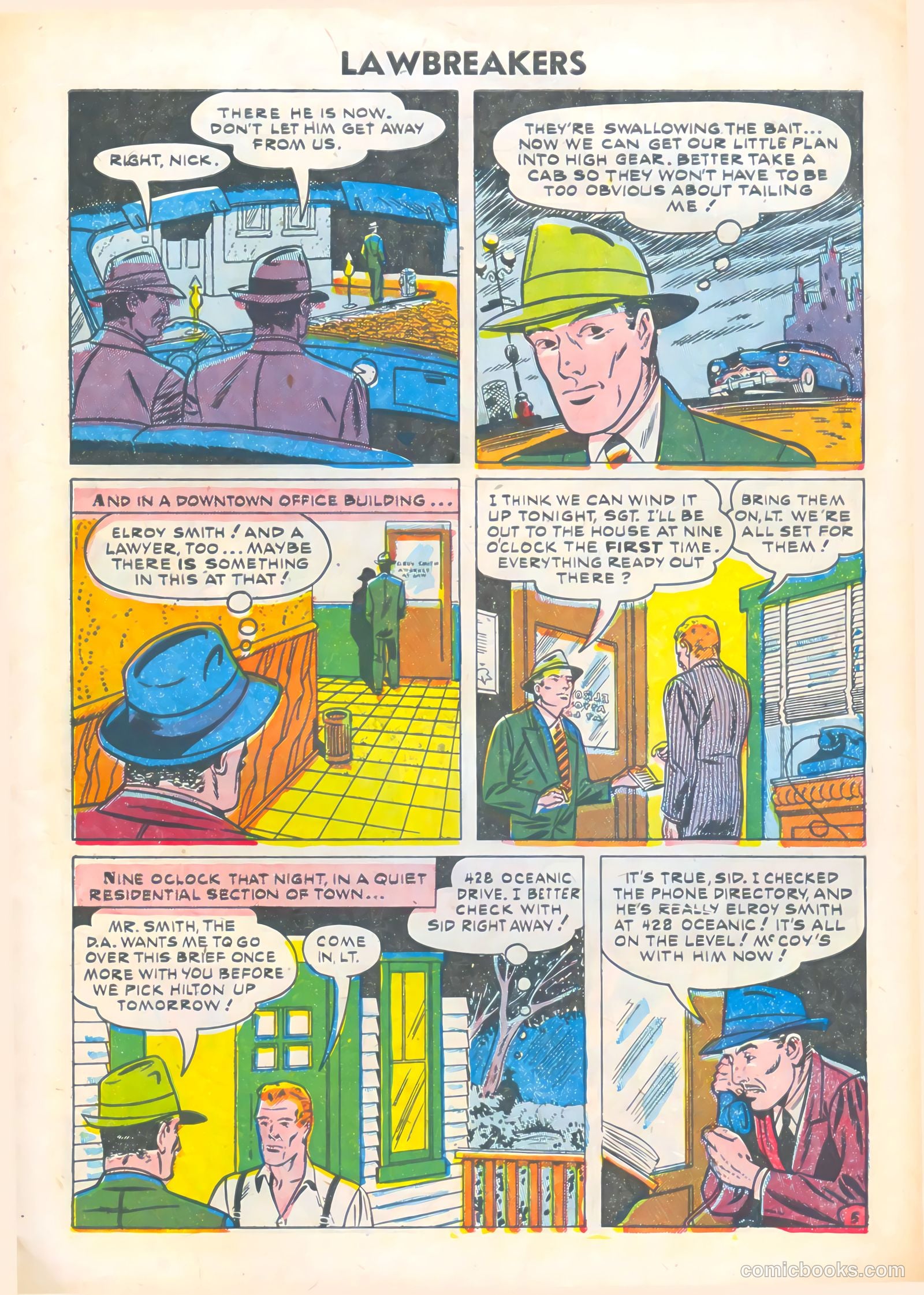 Lawbreakers #5 (1952) — page 7 of 36