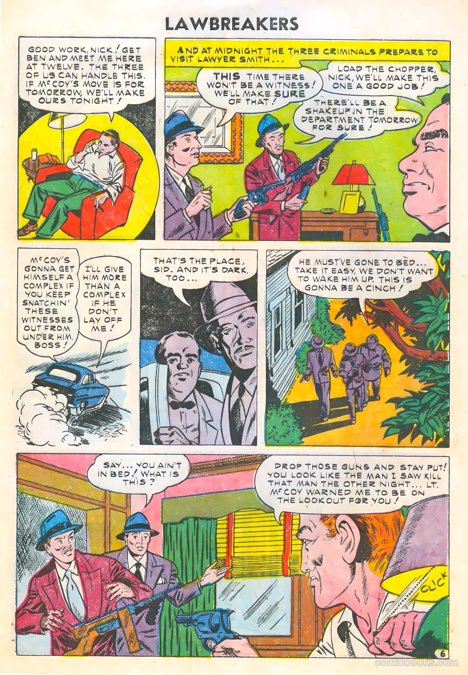 Lawbreakers #5 (1952) — page 8 of 36