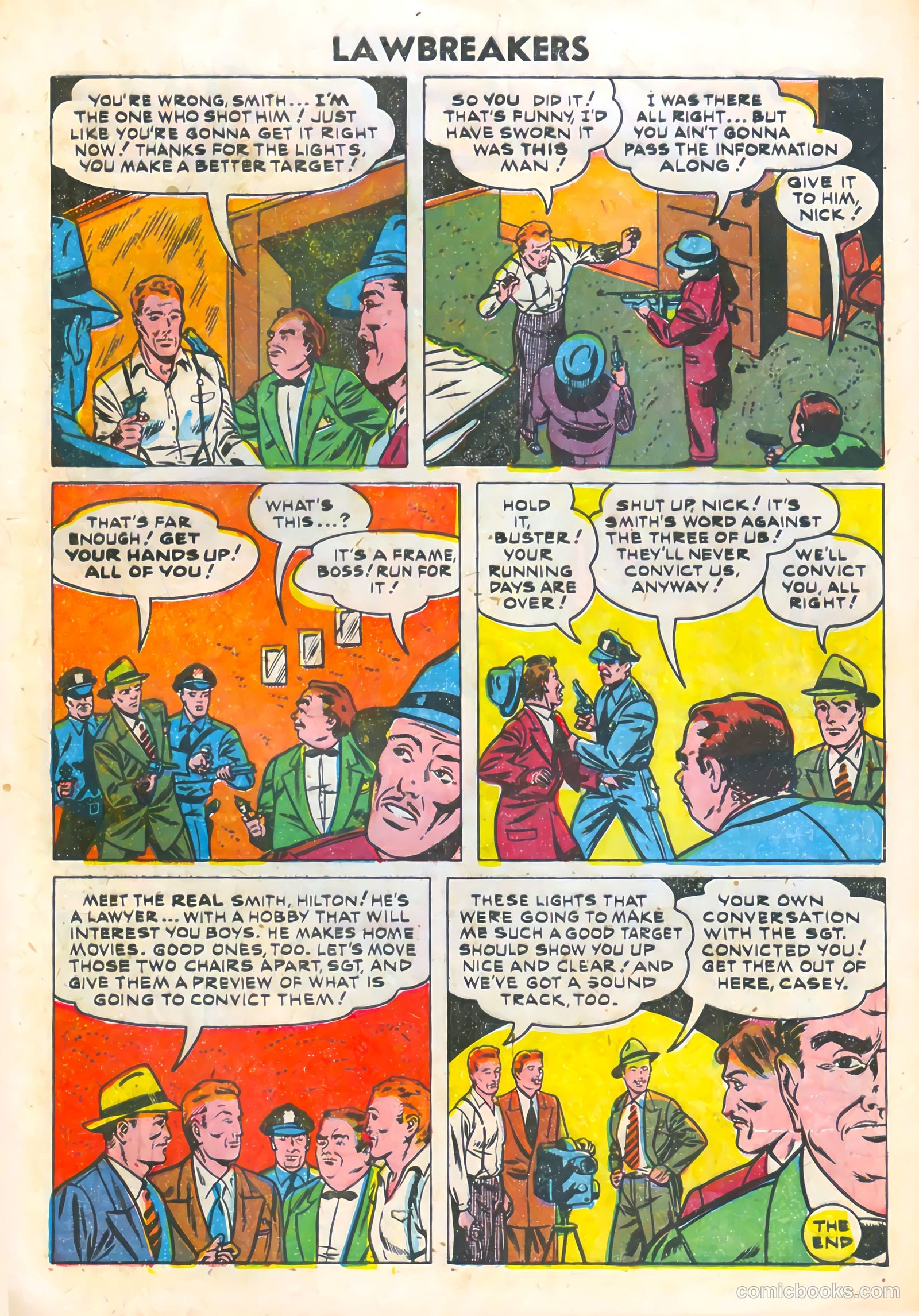 Lawbreakers #5 (1952) — page 9 of 36