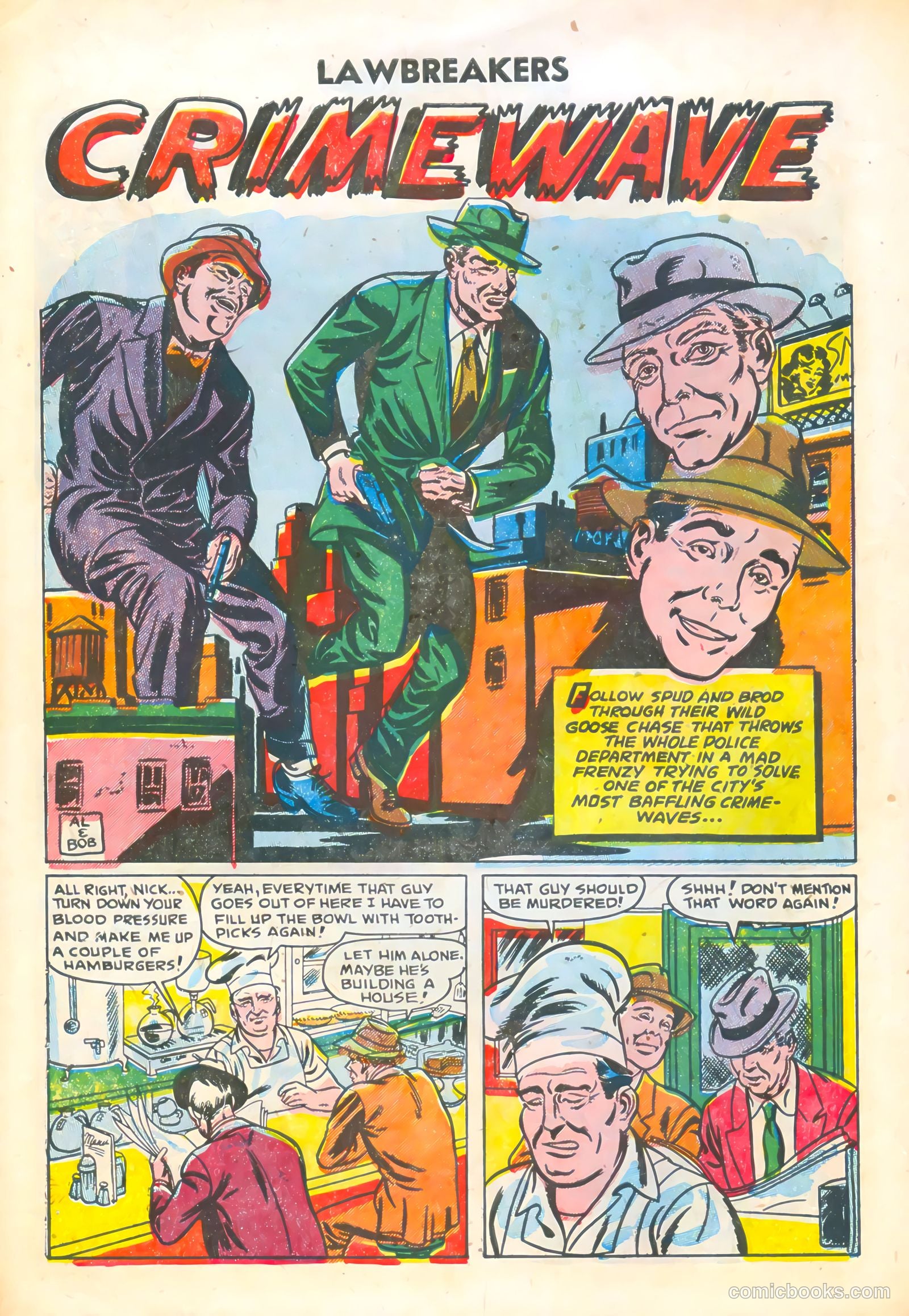 Lawbreakers #5 (1952) — page 10 of 36