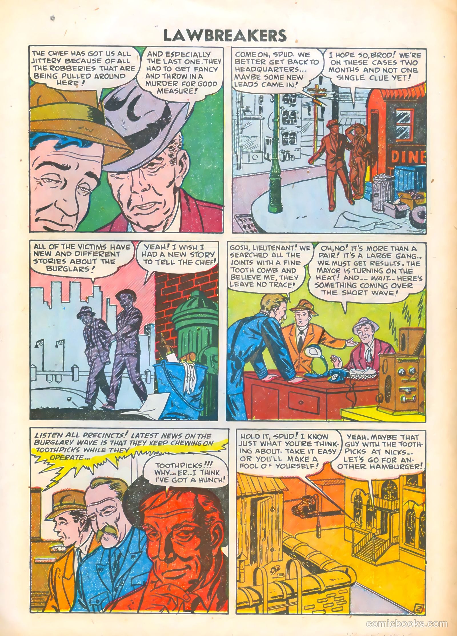 Lawbreakers #5 (1952) — page 11 of 36