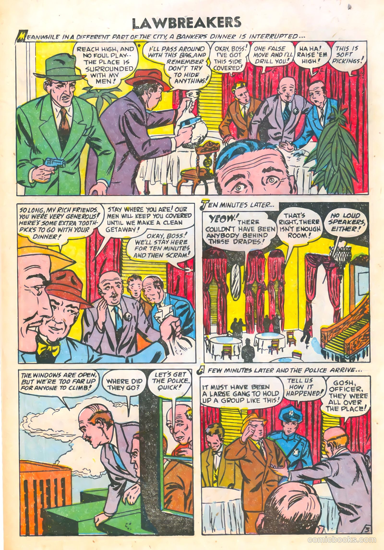 Lawbreakers #5 (1952) — page 12 of 36