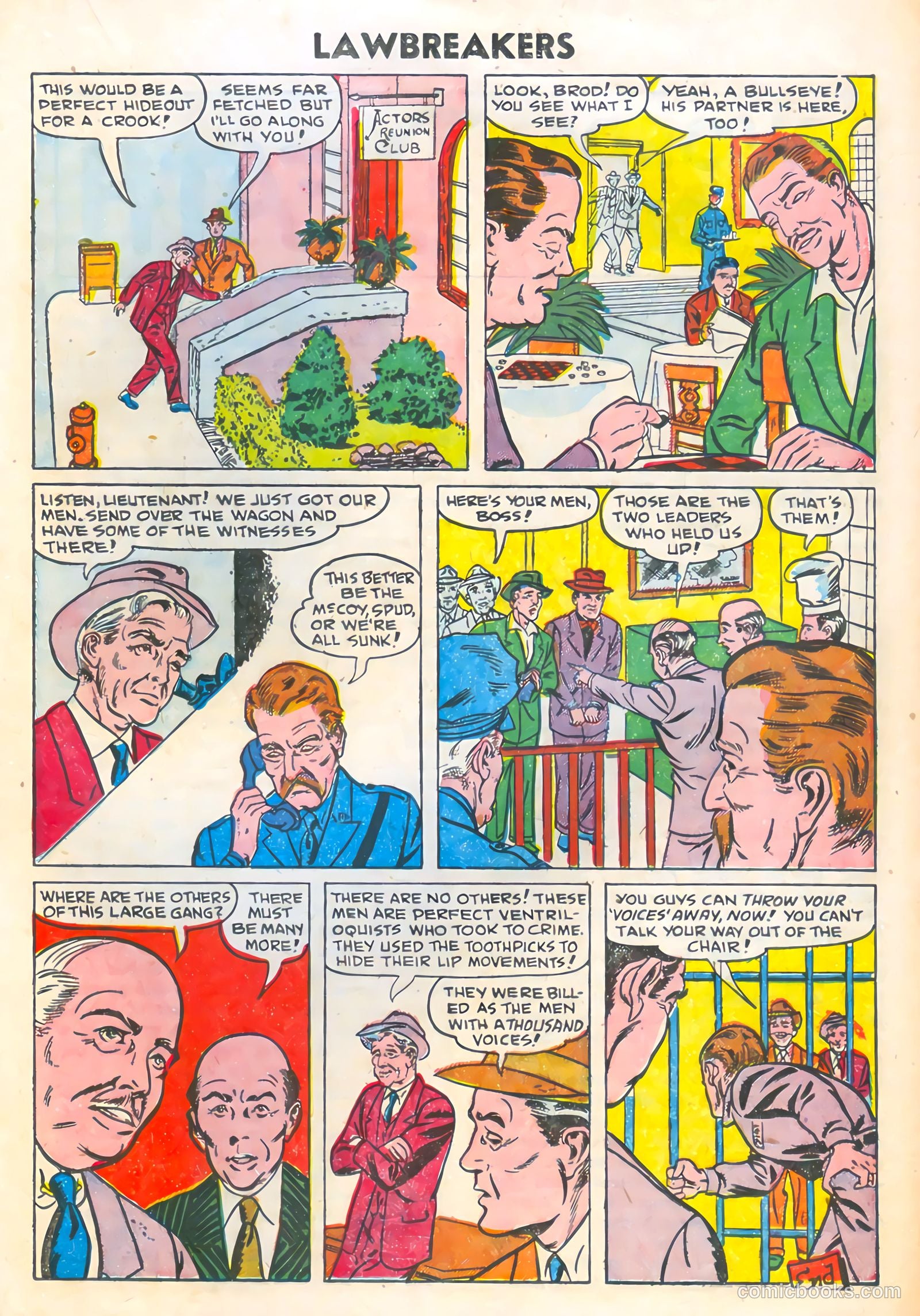 Lawbreakers #5 (1952) — page 17 of 36