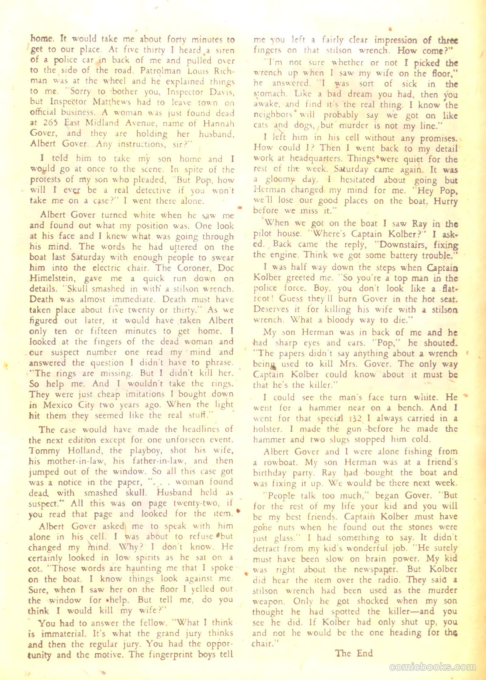 Lawbreakers #5 (1952) — page 19 of 36