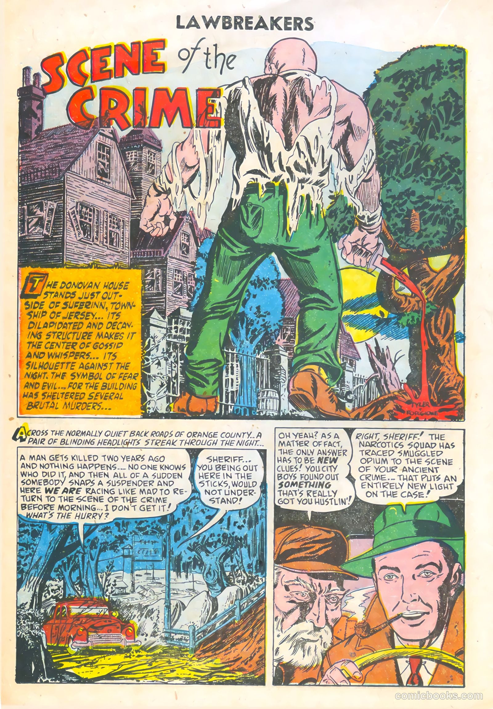 Lawbreakers #5 (1952) — page 20 of 36