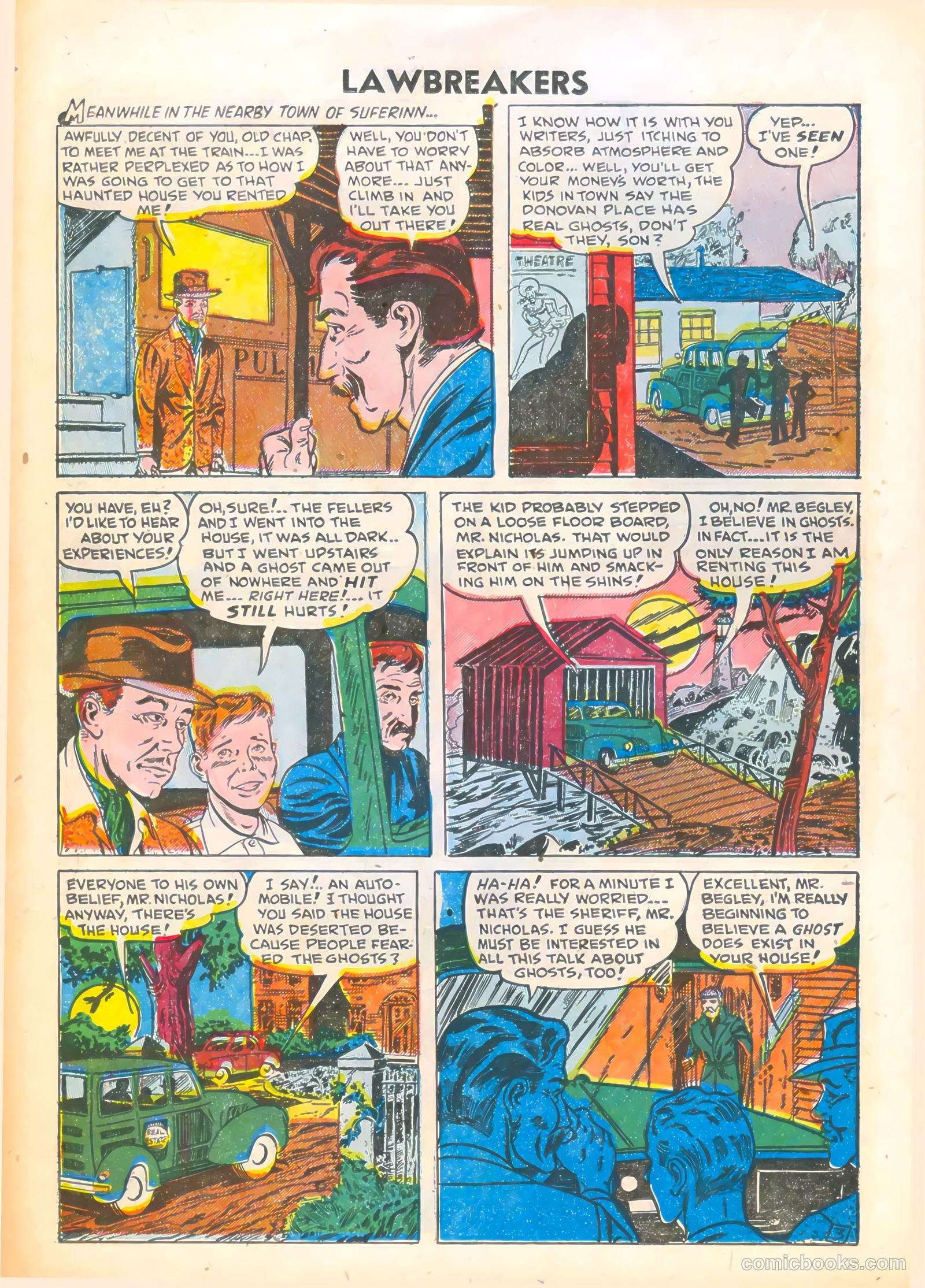 Lawbreakers #5 (1952) — page 22 of 36