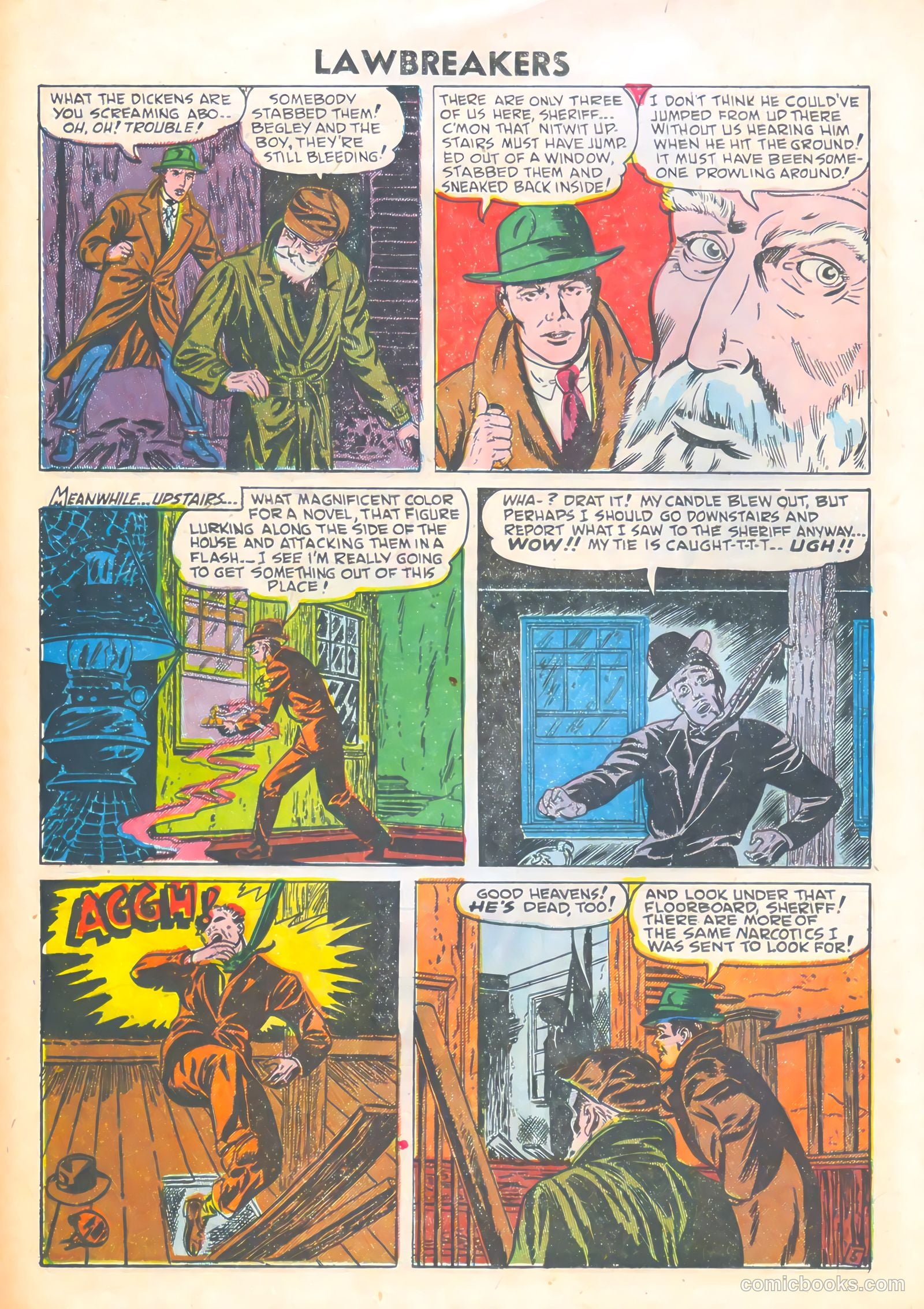 Lawbreakers #5 (1952) — page 24 of 36
