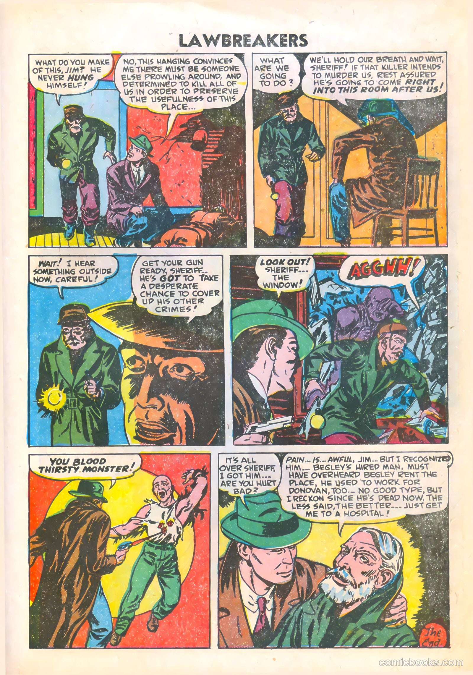 Lawbreakers #5 (1952) — page 25 of 36
