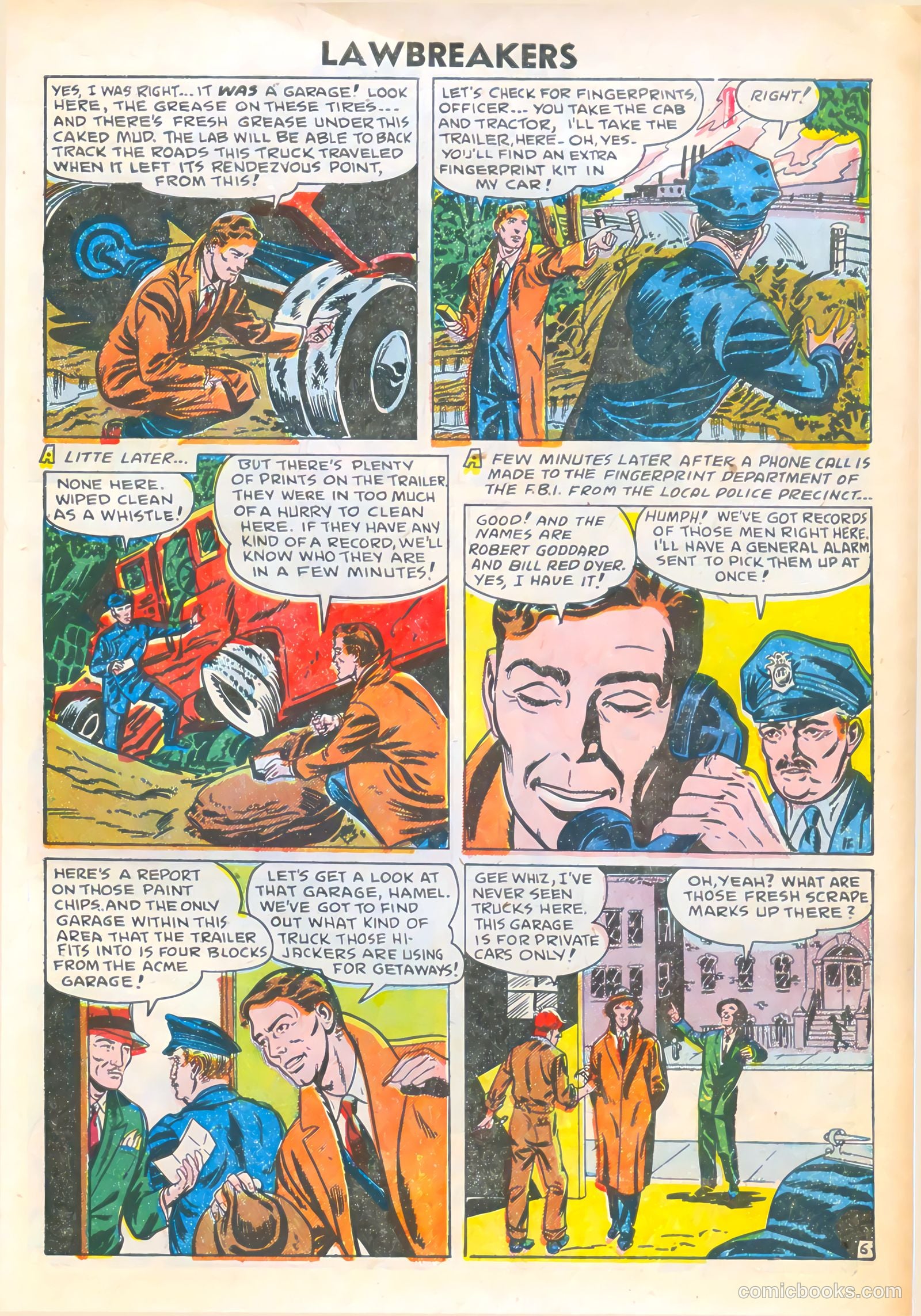 Lawbreakers #5 (1952) — page 31 of 36