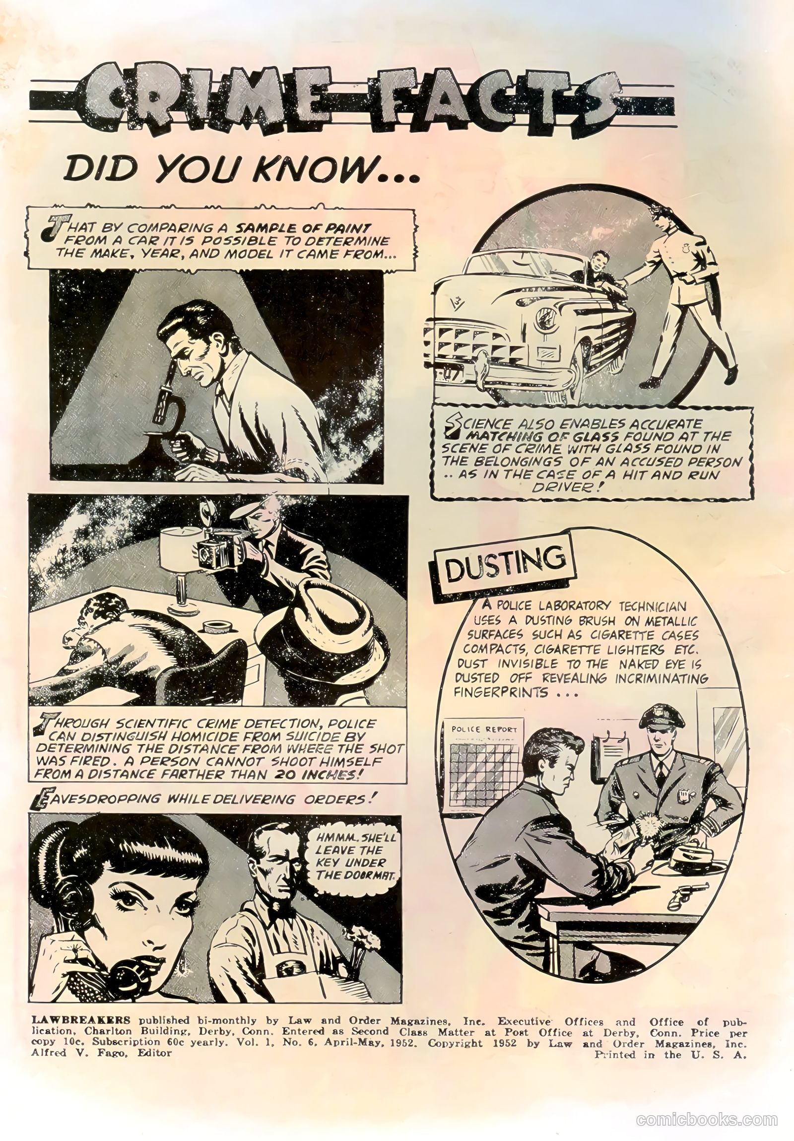 Lawbreakers #6 (1952) — page 2 of 36