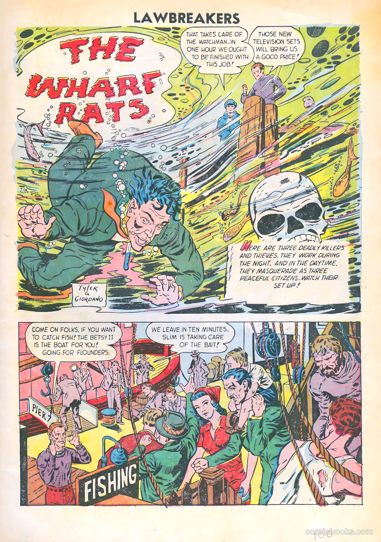 Lawbreakers #6 (1952) — page 3 of 36