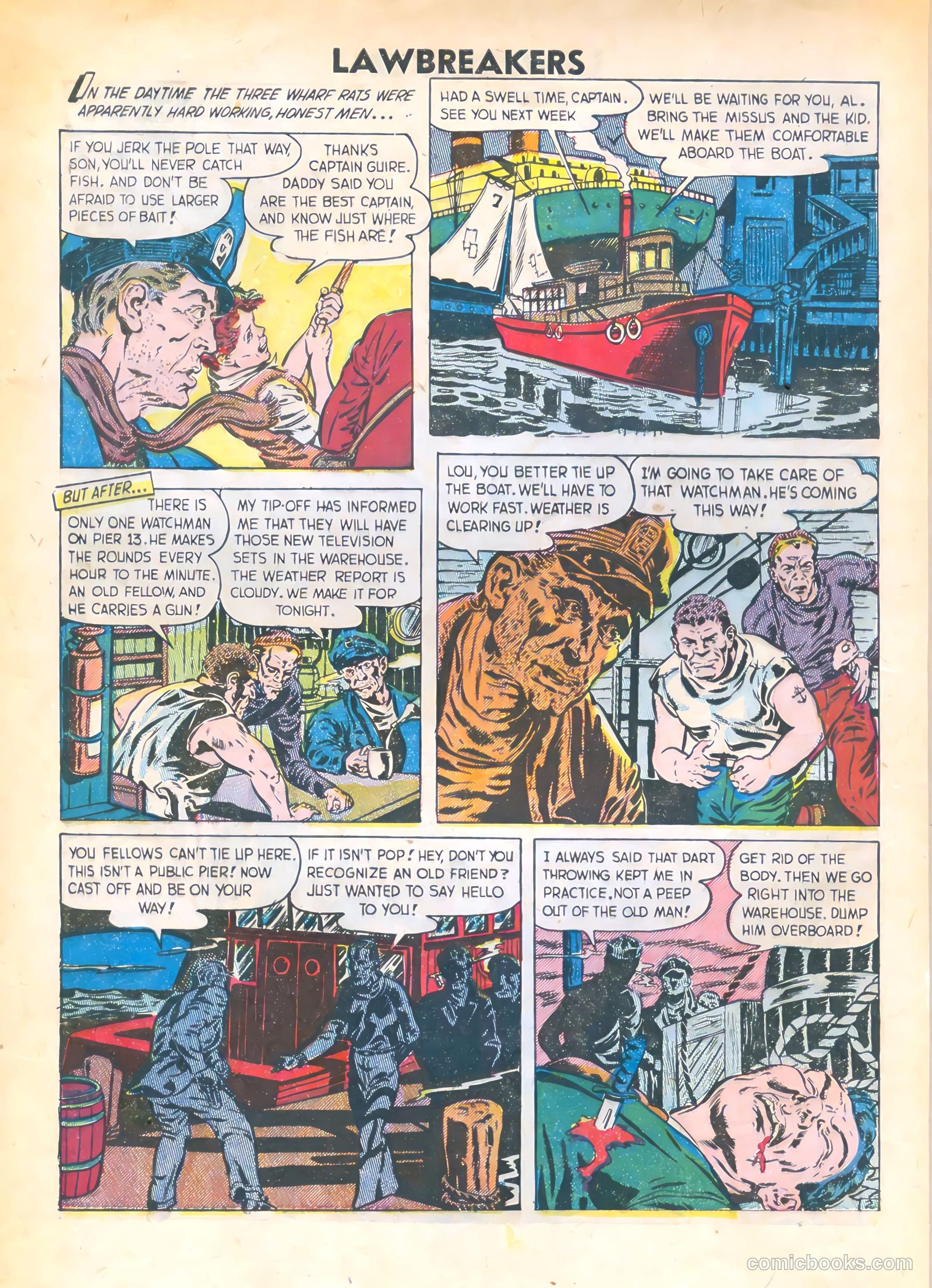 Lawbreakers #6 (1952) — page 4 of 36