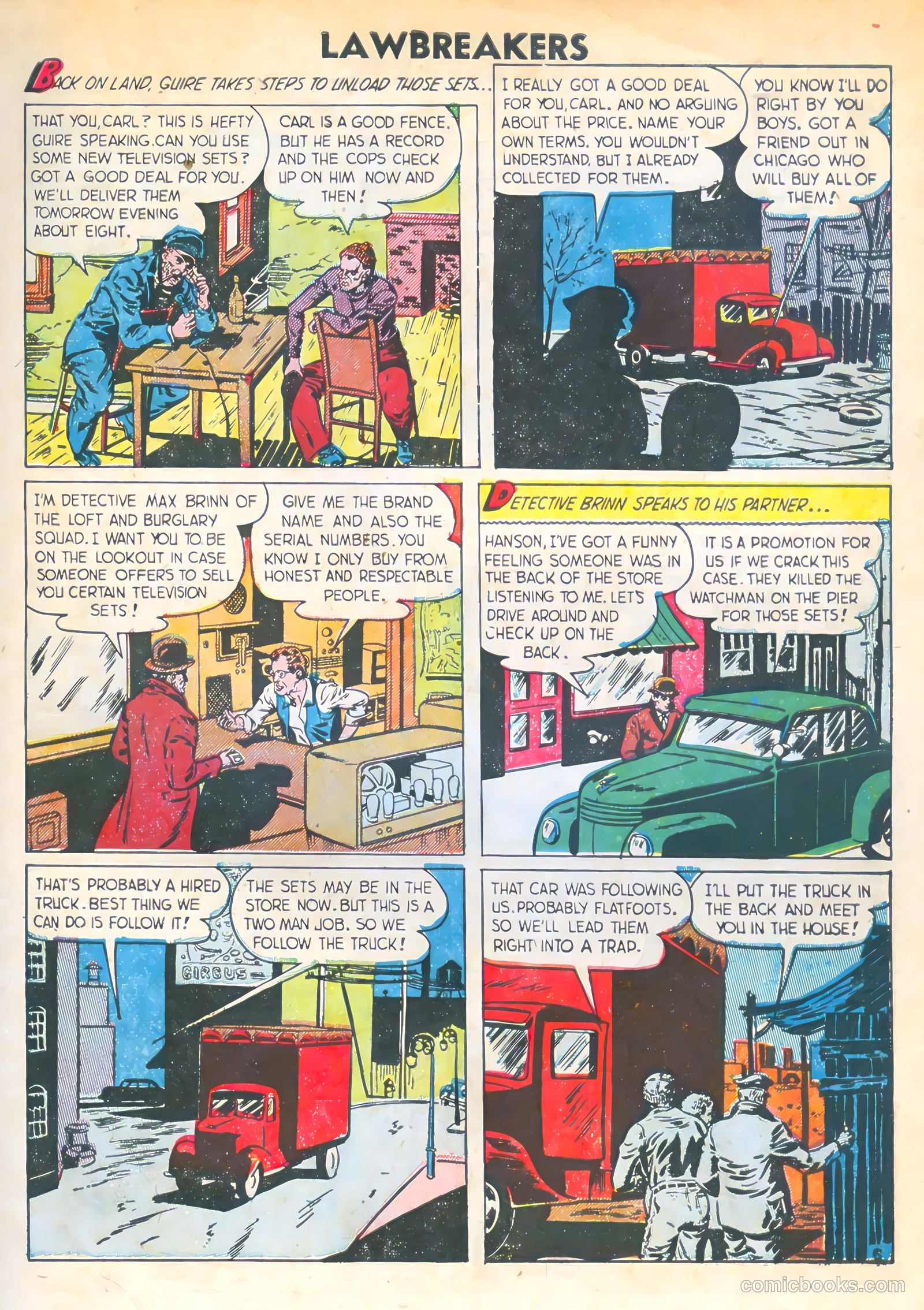 Lawbreakers #6 (1952) — page 7 of 36