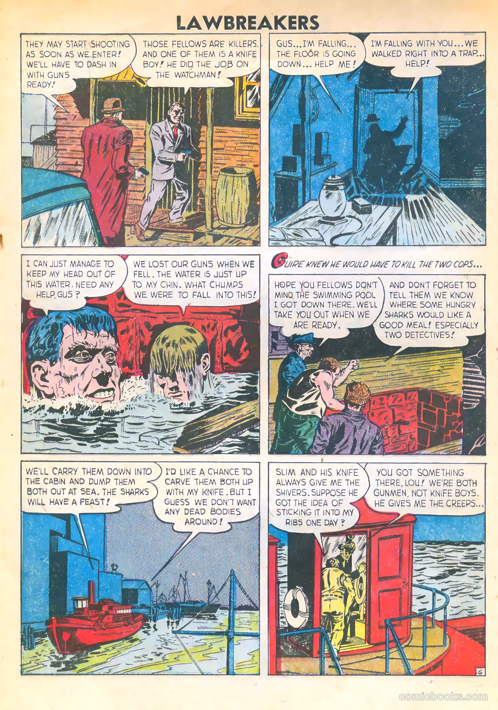 Lawbreakers #6 (1952) — page 8 of 36