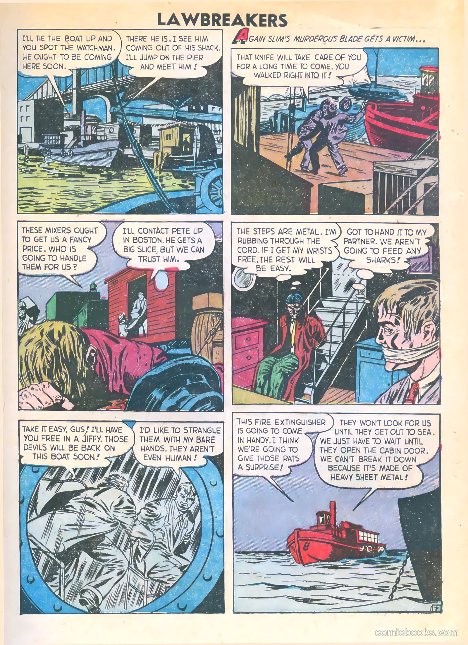 Lawbreakers #6 (1952) — page 9 of 36