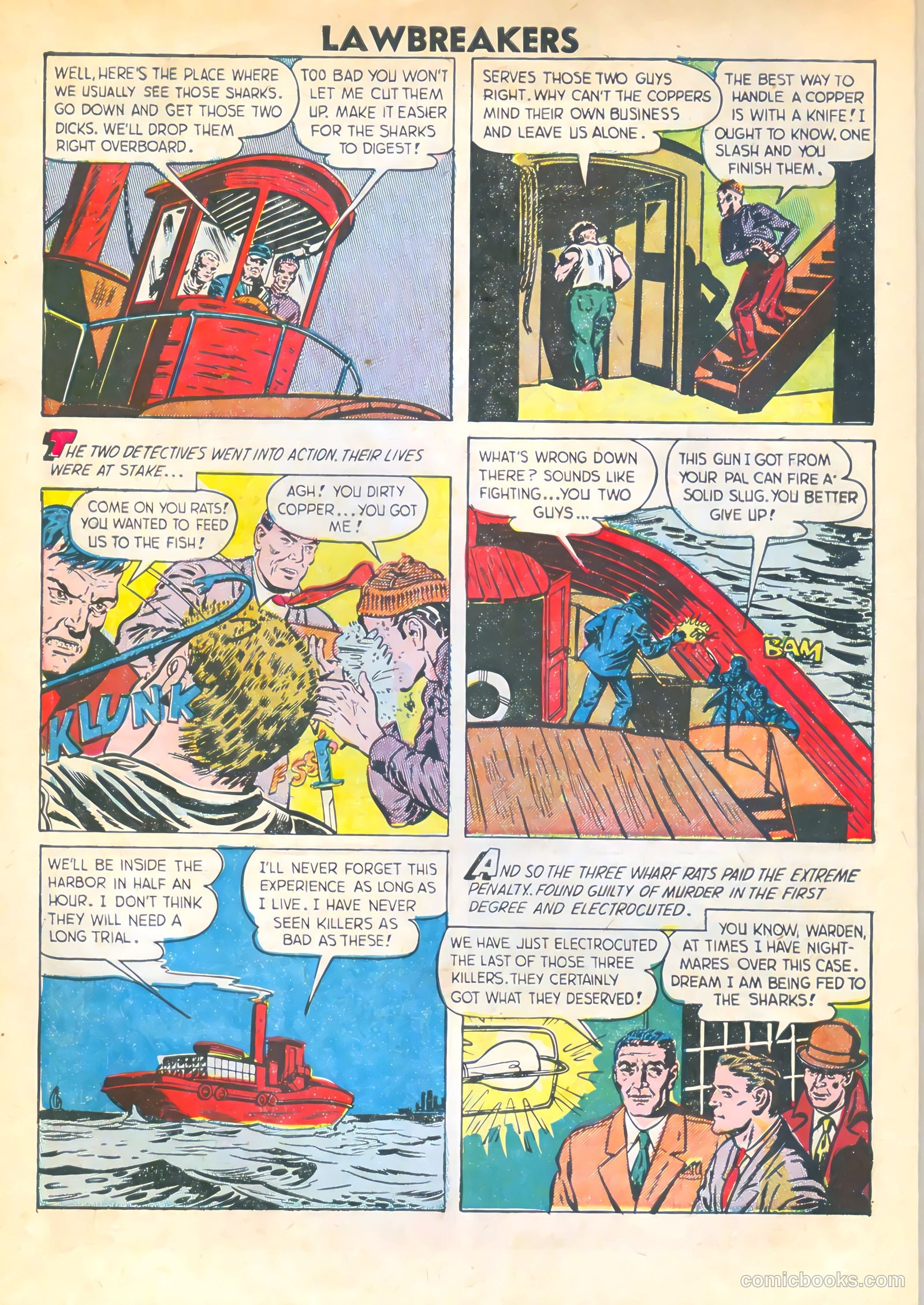 Lawbreakers #6 (1952) — page 10 of 36