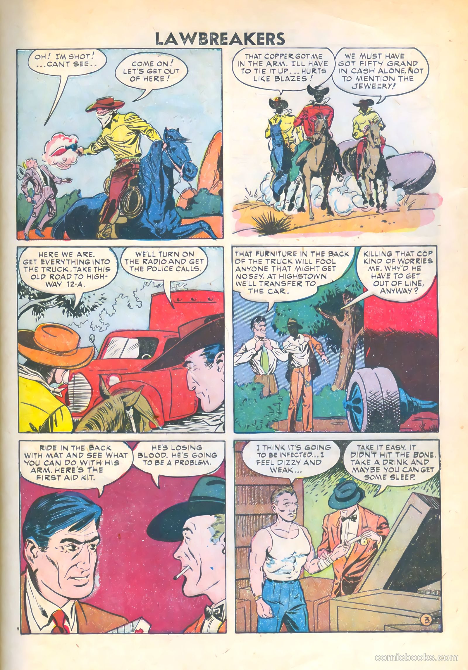Lawbreakers #6 (1952) — page 13 of 36