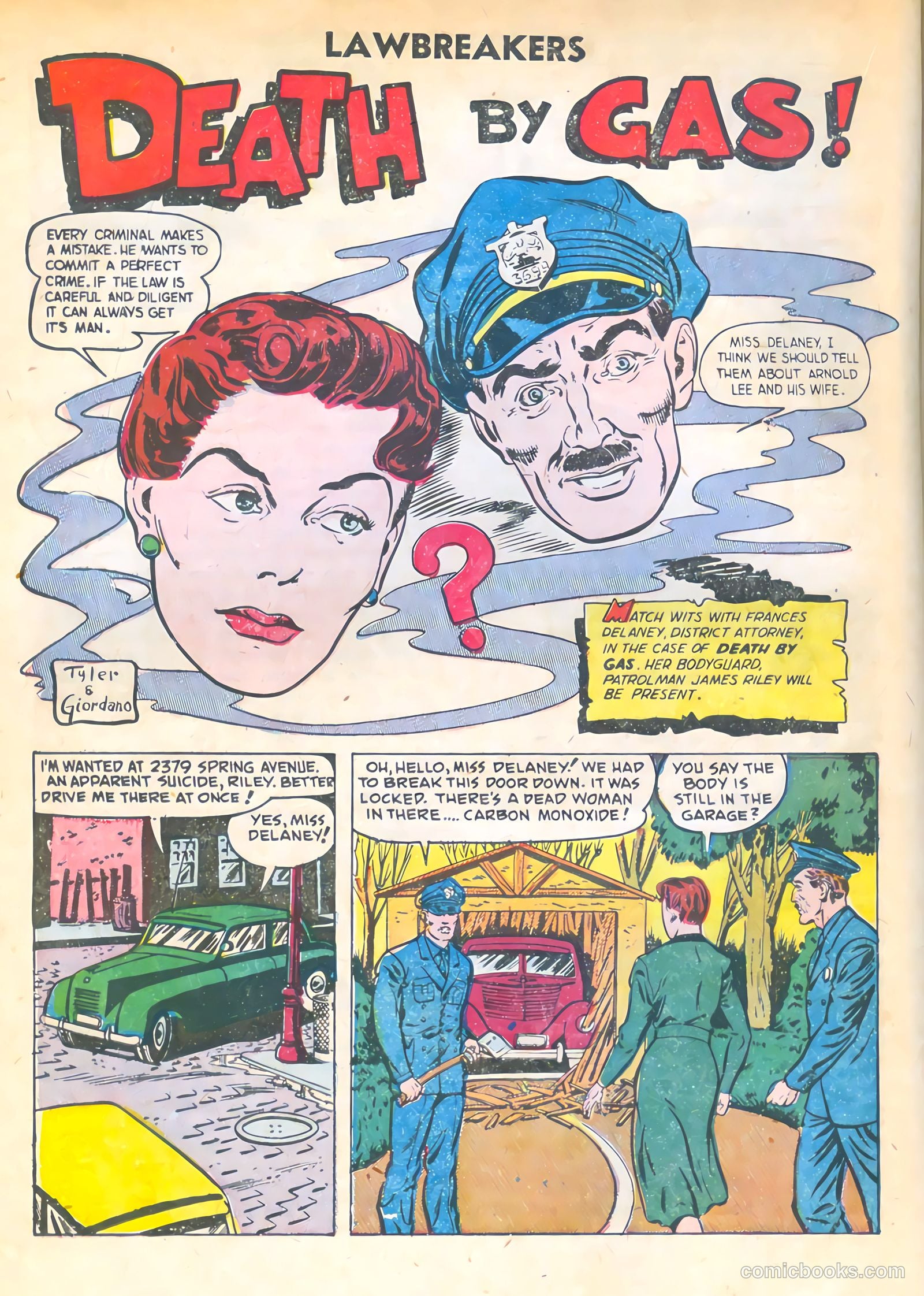 Lawbreakers #6 (1952) — page 20 of 36