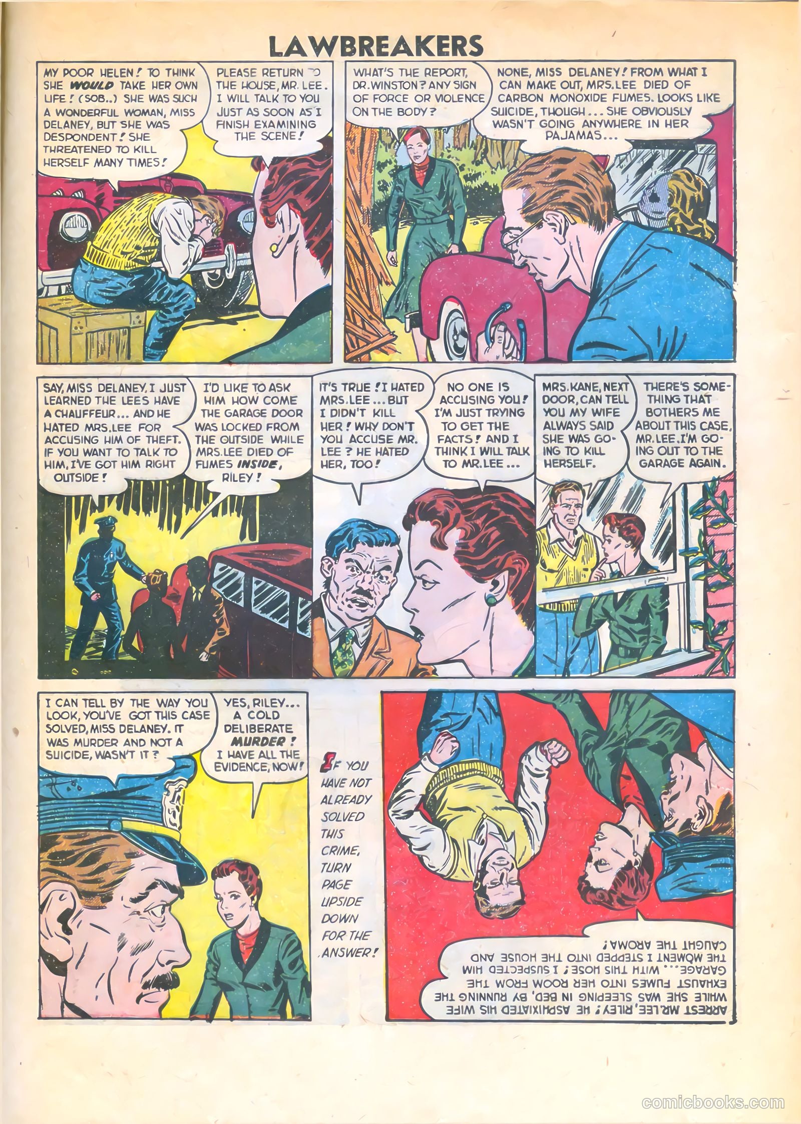 Lawbreakers #6 (1952) — page 21 of 36