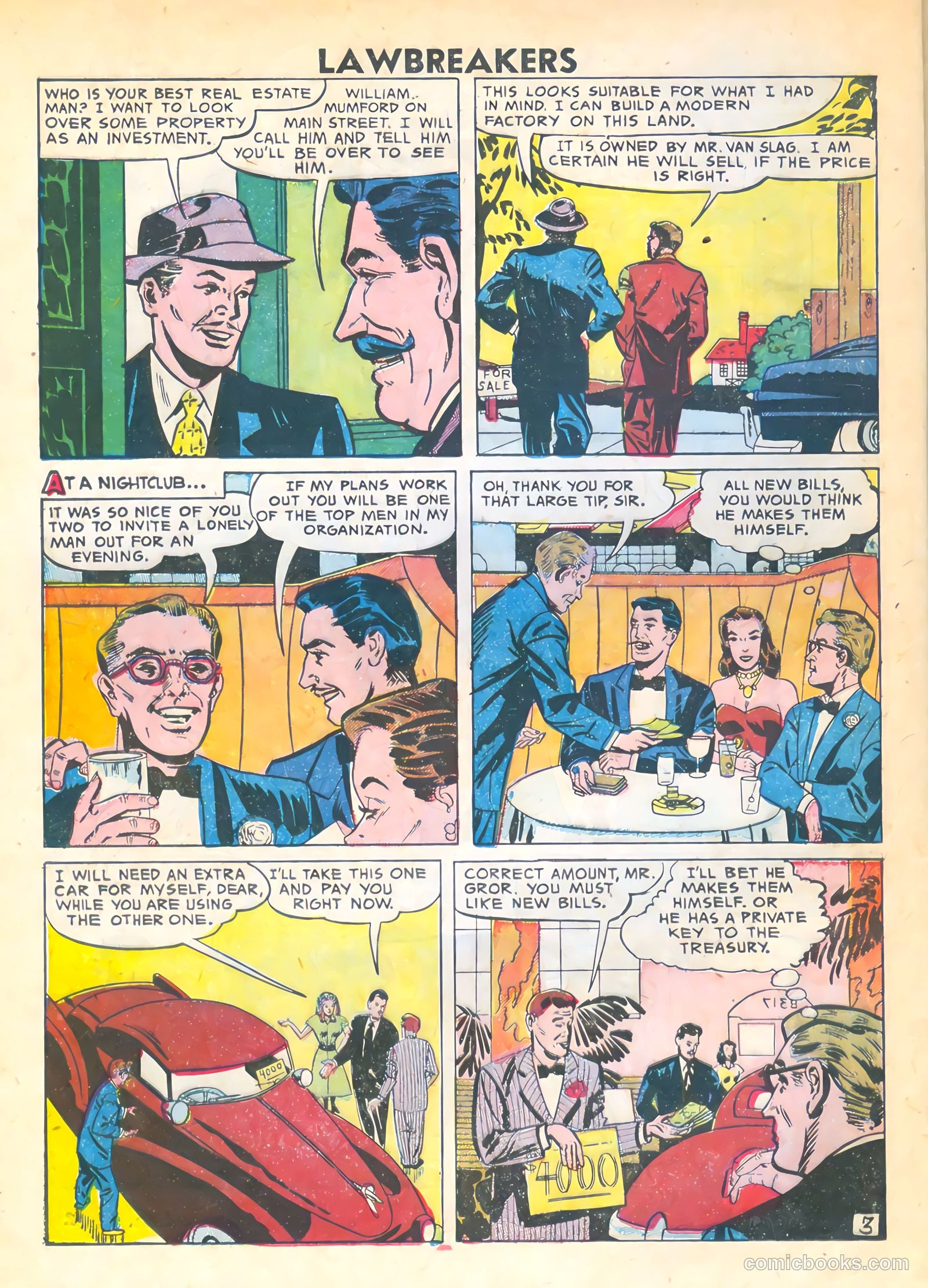 Lawbreakers #6 (1952) — page 24 of 36